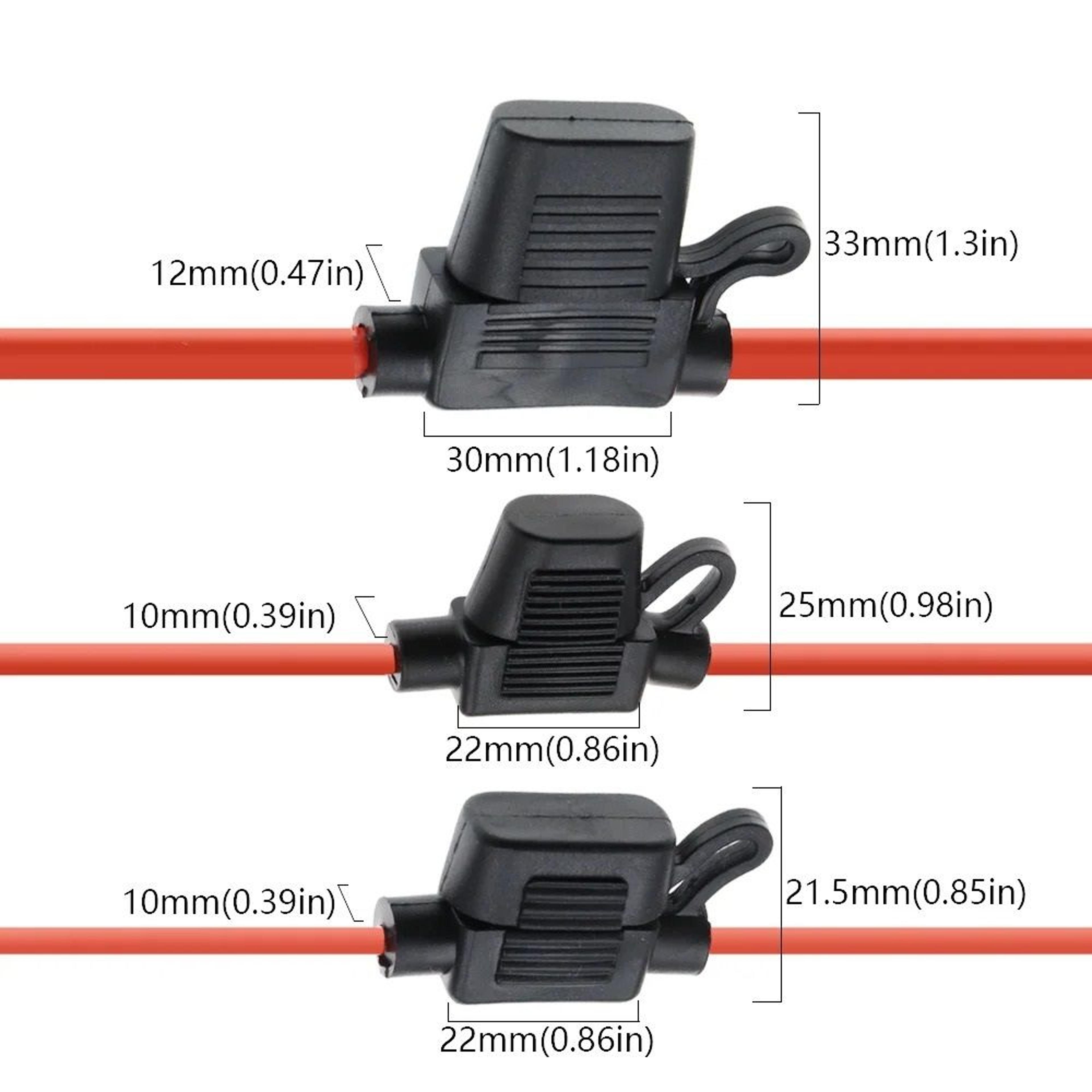 Heavy Duty Waterproof Inline Blade Fuse Holder Series 5