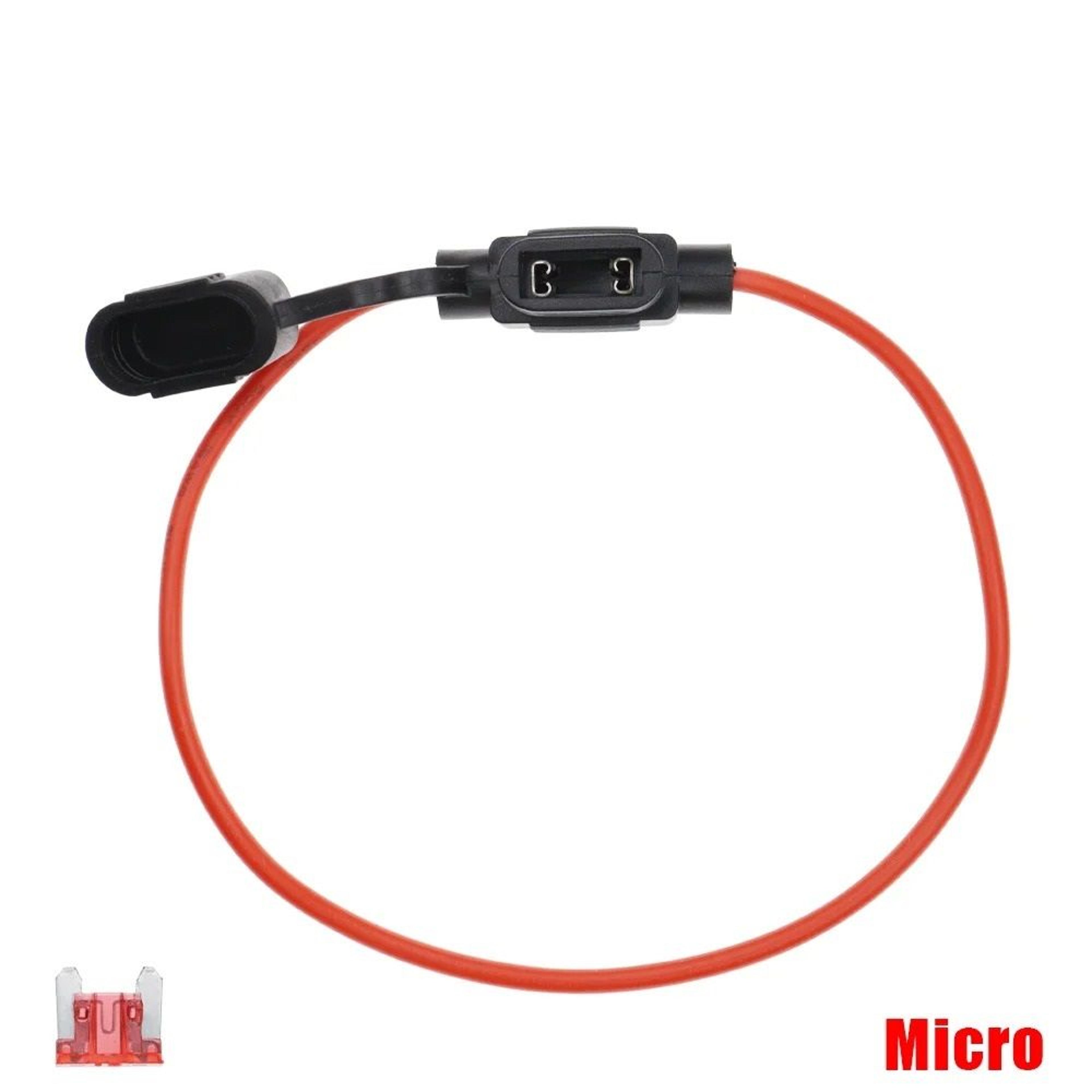 Heavy Duty Waterproof Inline Blade Fuse Holder Series 8