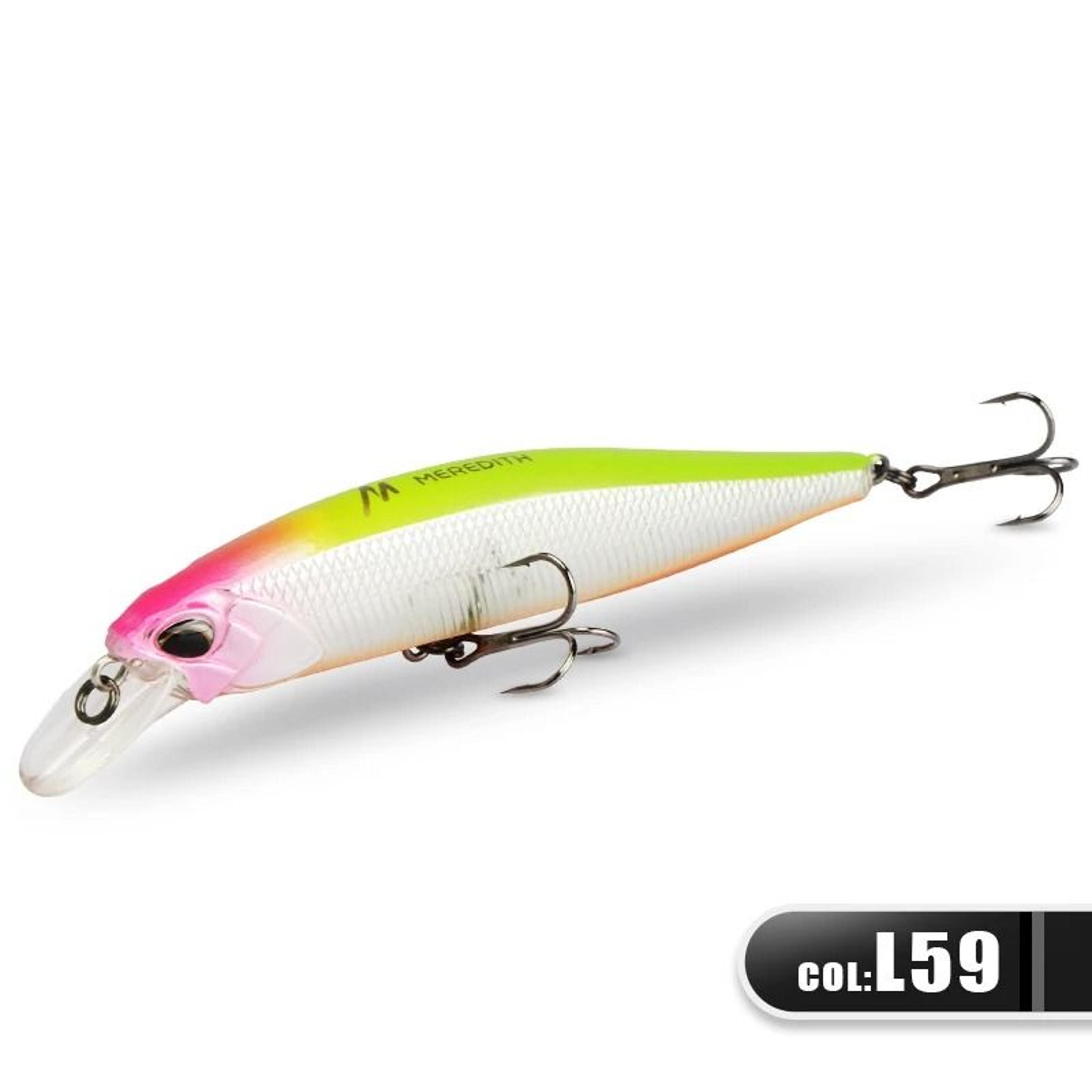 Pro Series 100F Jerk Minnow Floating Wobbler 18