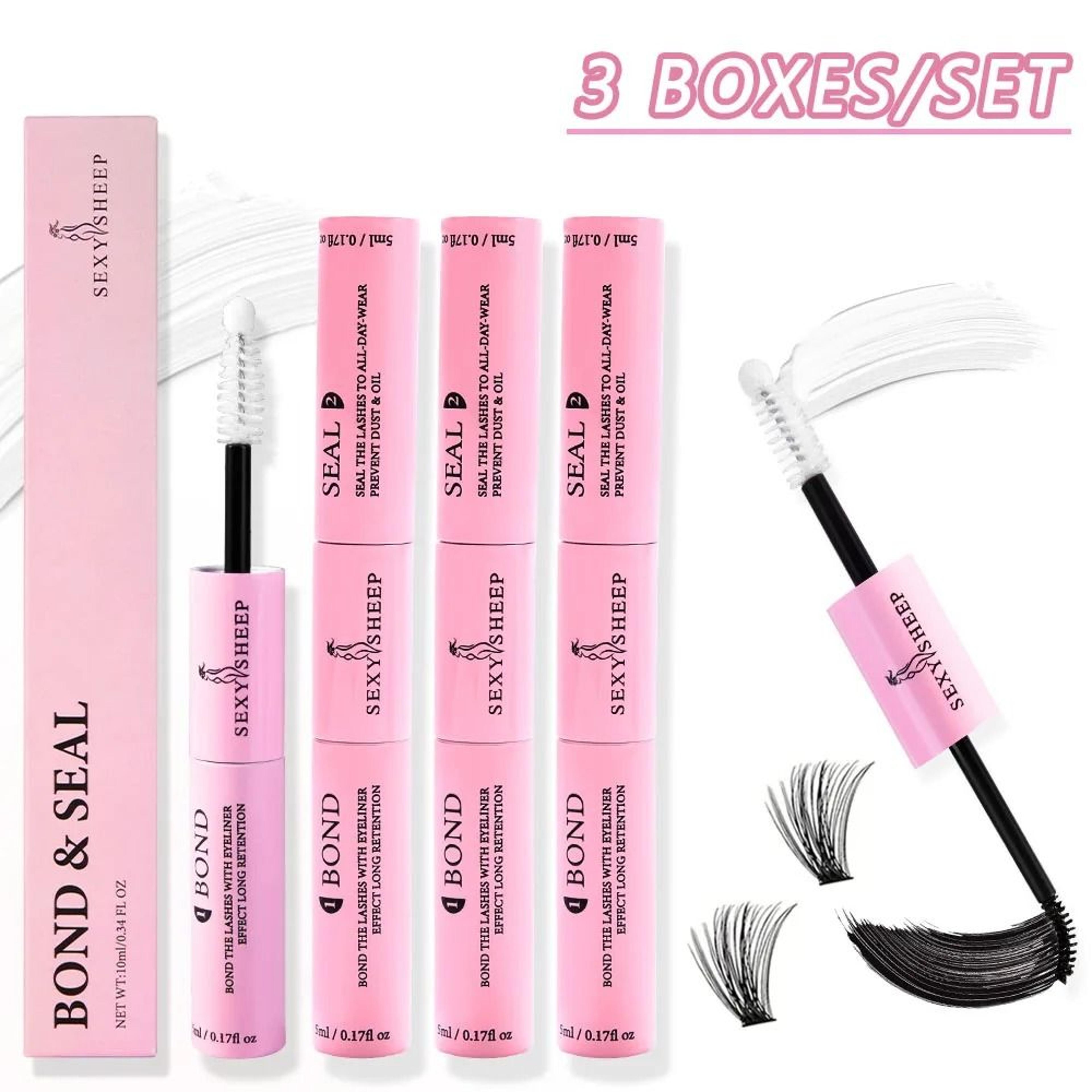 2 in 1 eyelash cluster bond and seal