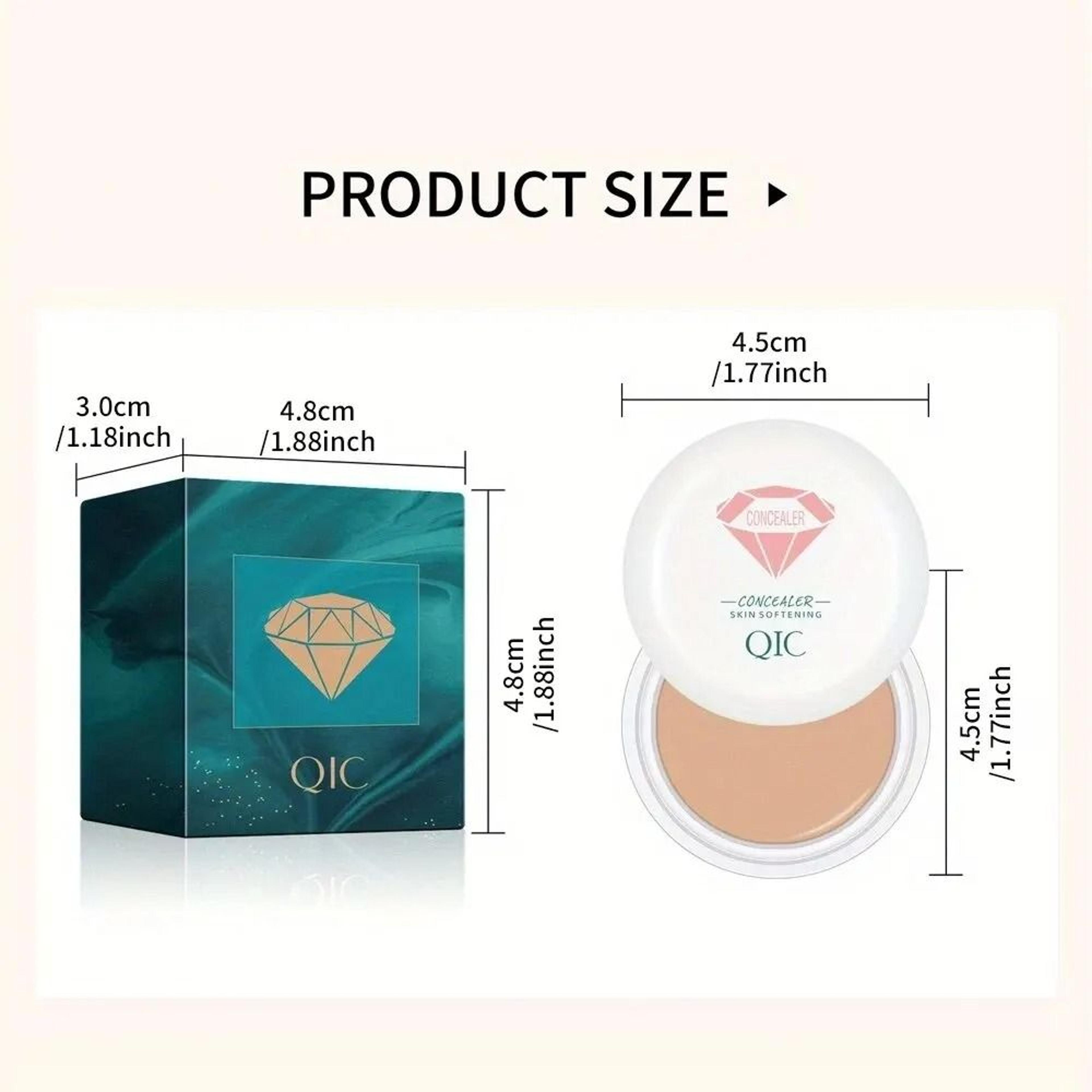 High Coverage Corrective Foundation Concealer 1