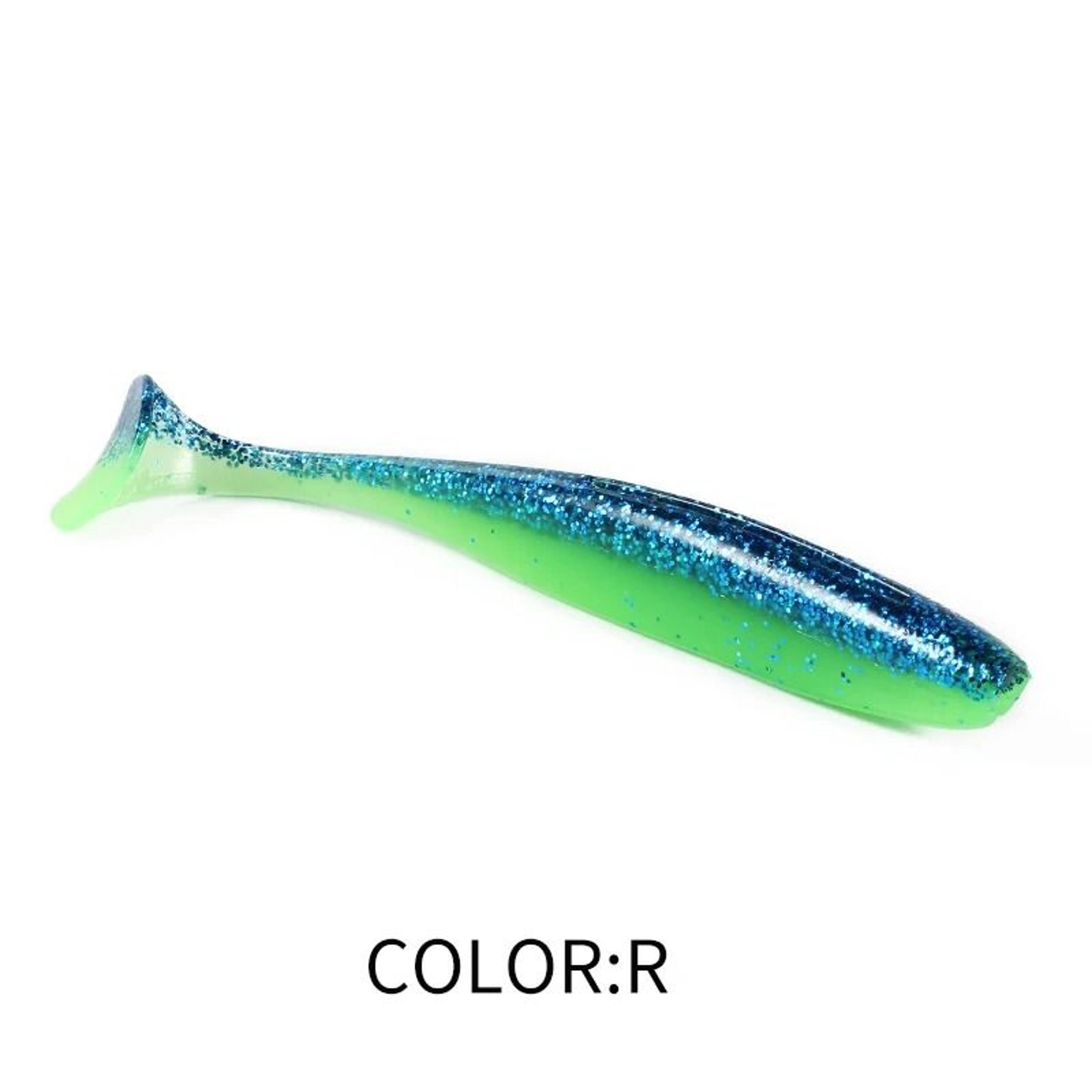 Hydrodynamic T Tail Soft Fishing Lures 22