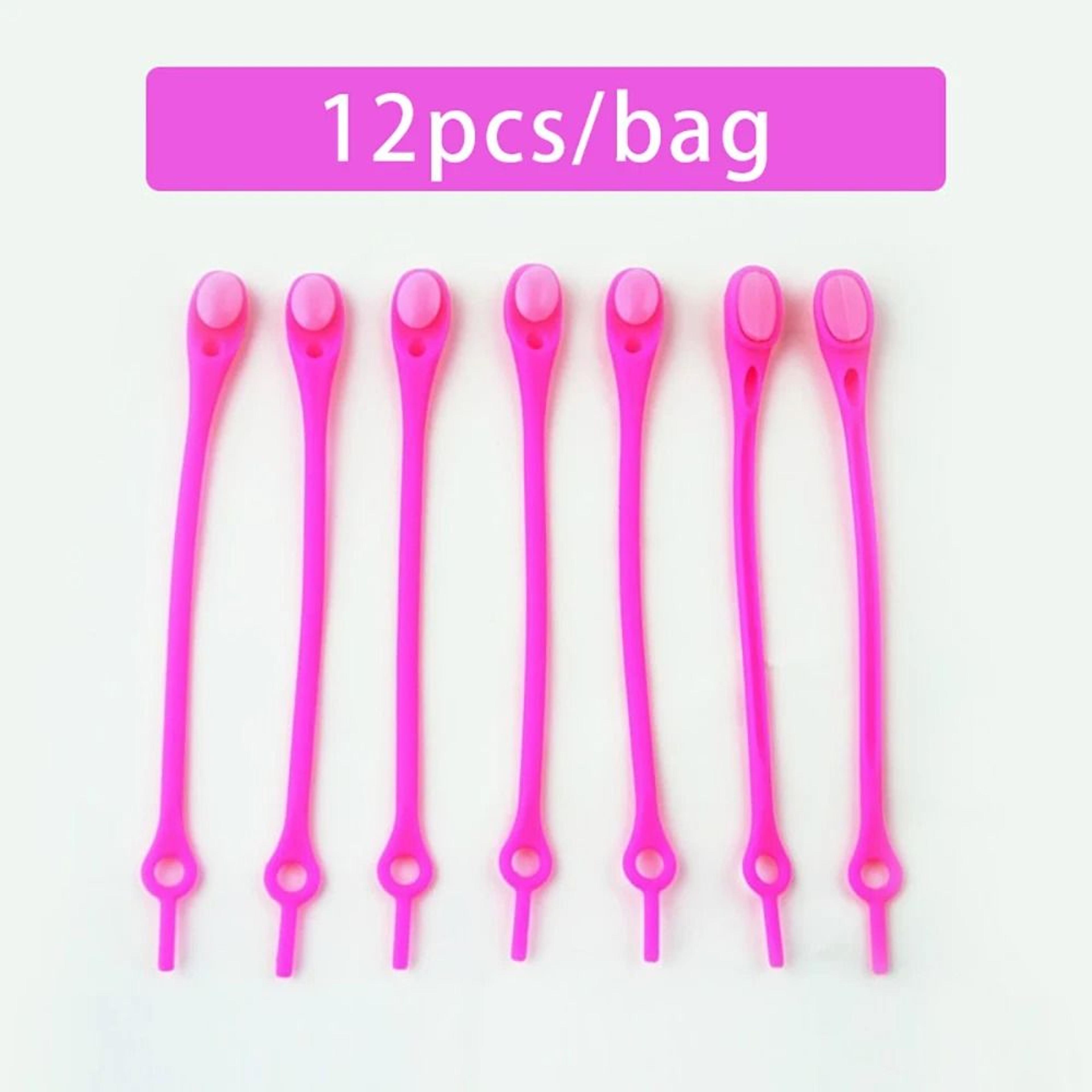 Elastic No Tie Silicone Shoelaces 12