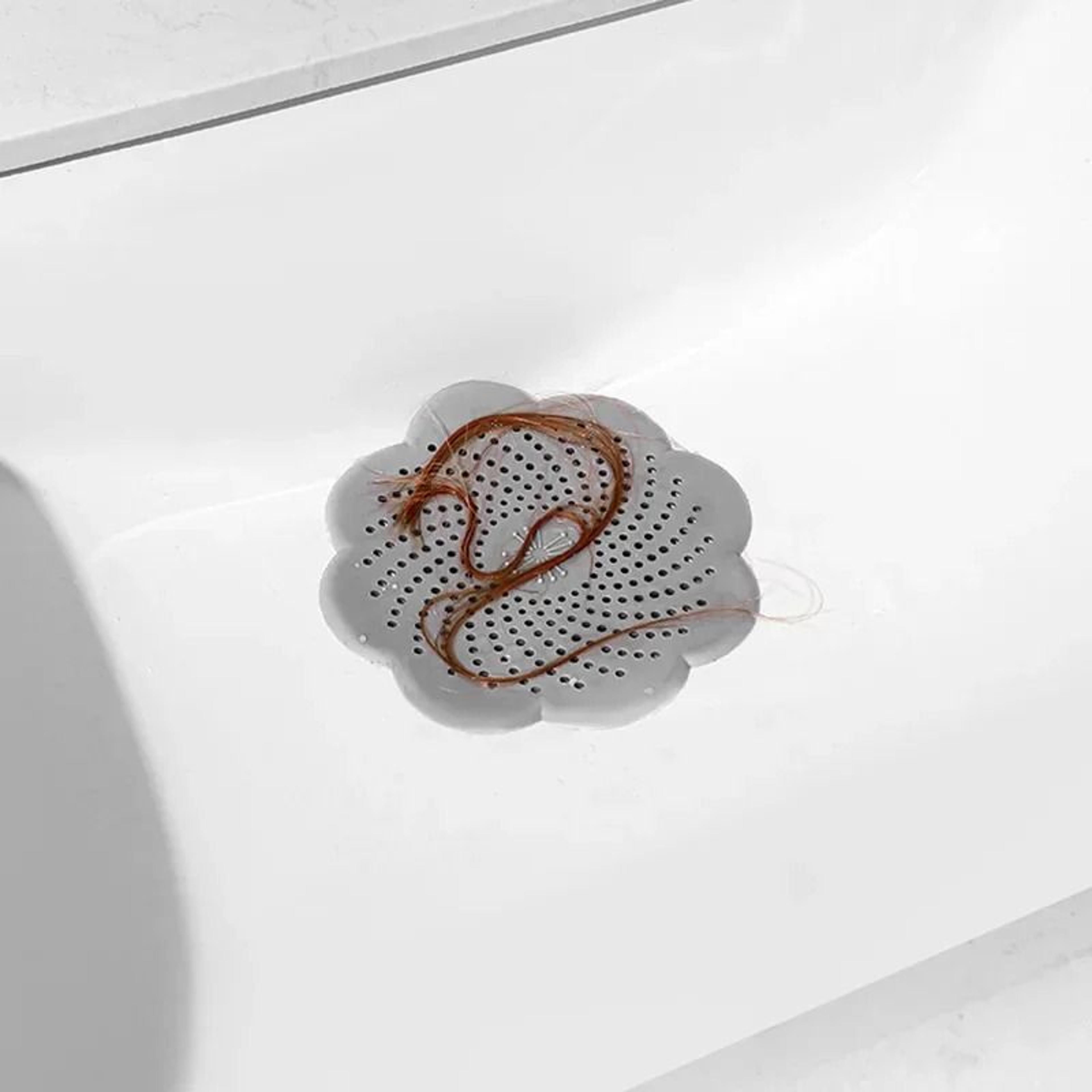 Flower Shape Silicone Floor Drain Cover 2