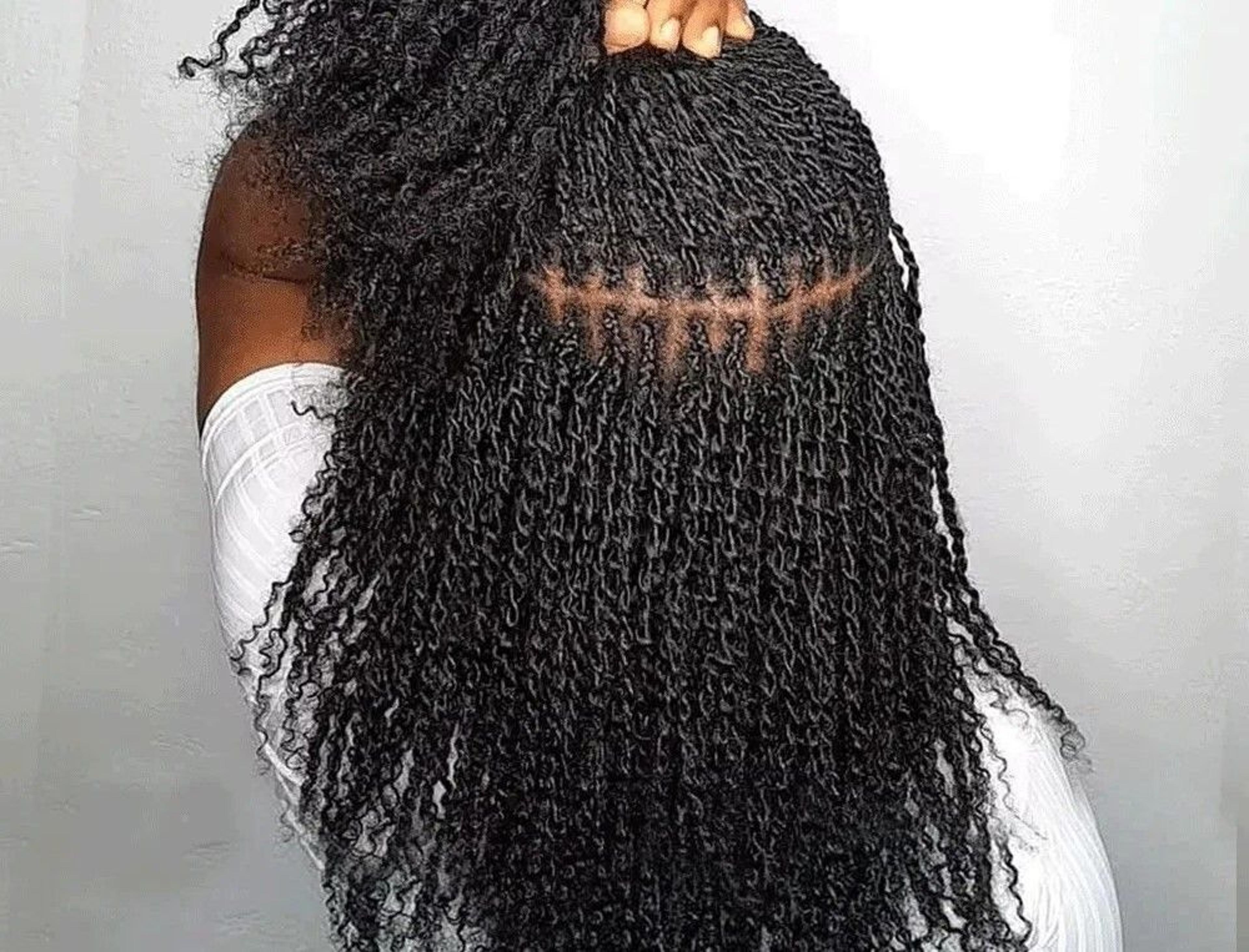 Ultra Texture Kinky Curly Mini Twist Hair 0