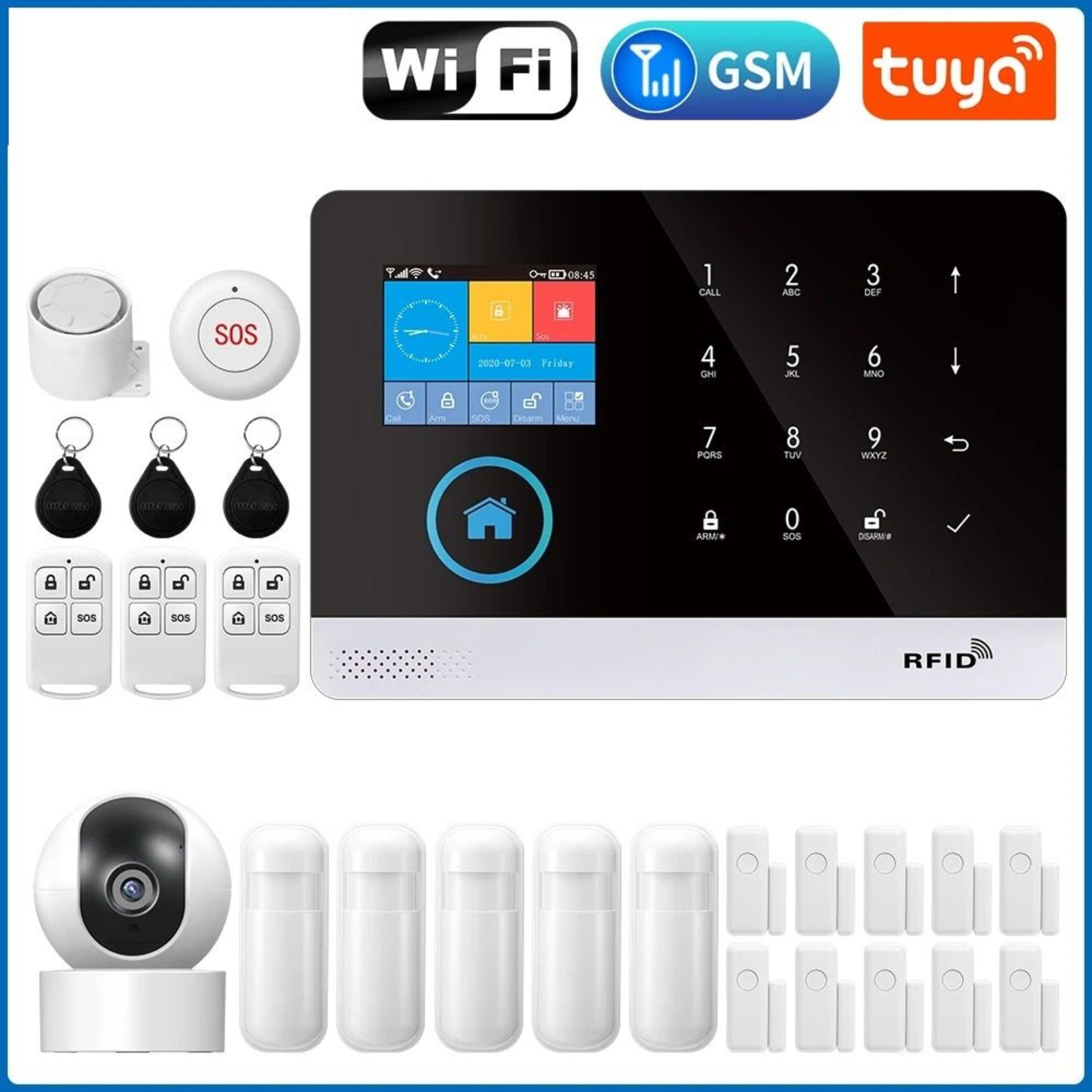 Smart 4G Wireless Multi Protocol Security Hub 19