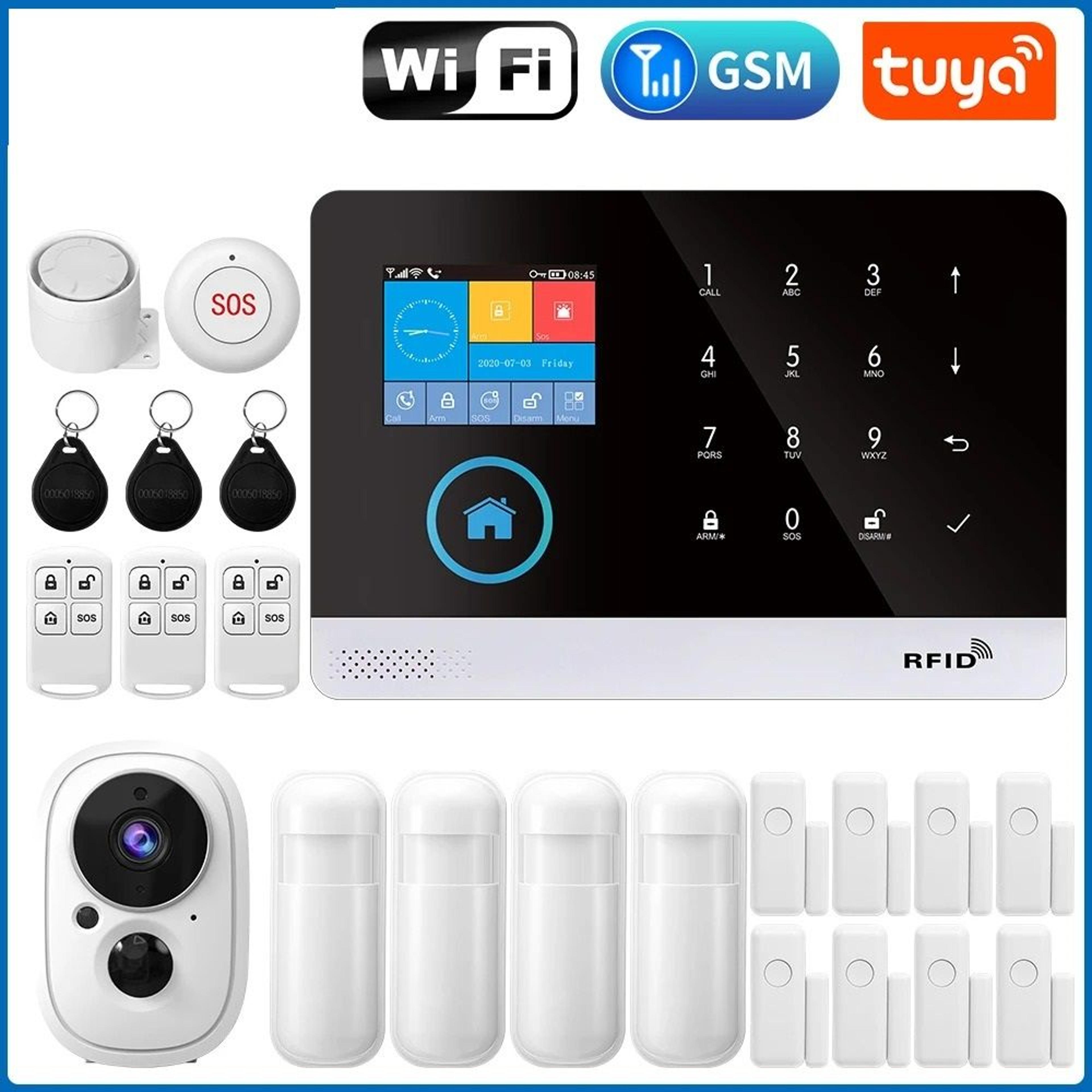Smart 4G Wireless Multi Protocol Security Hub 20