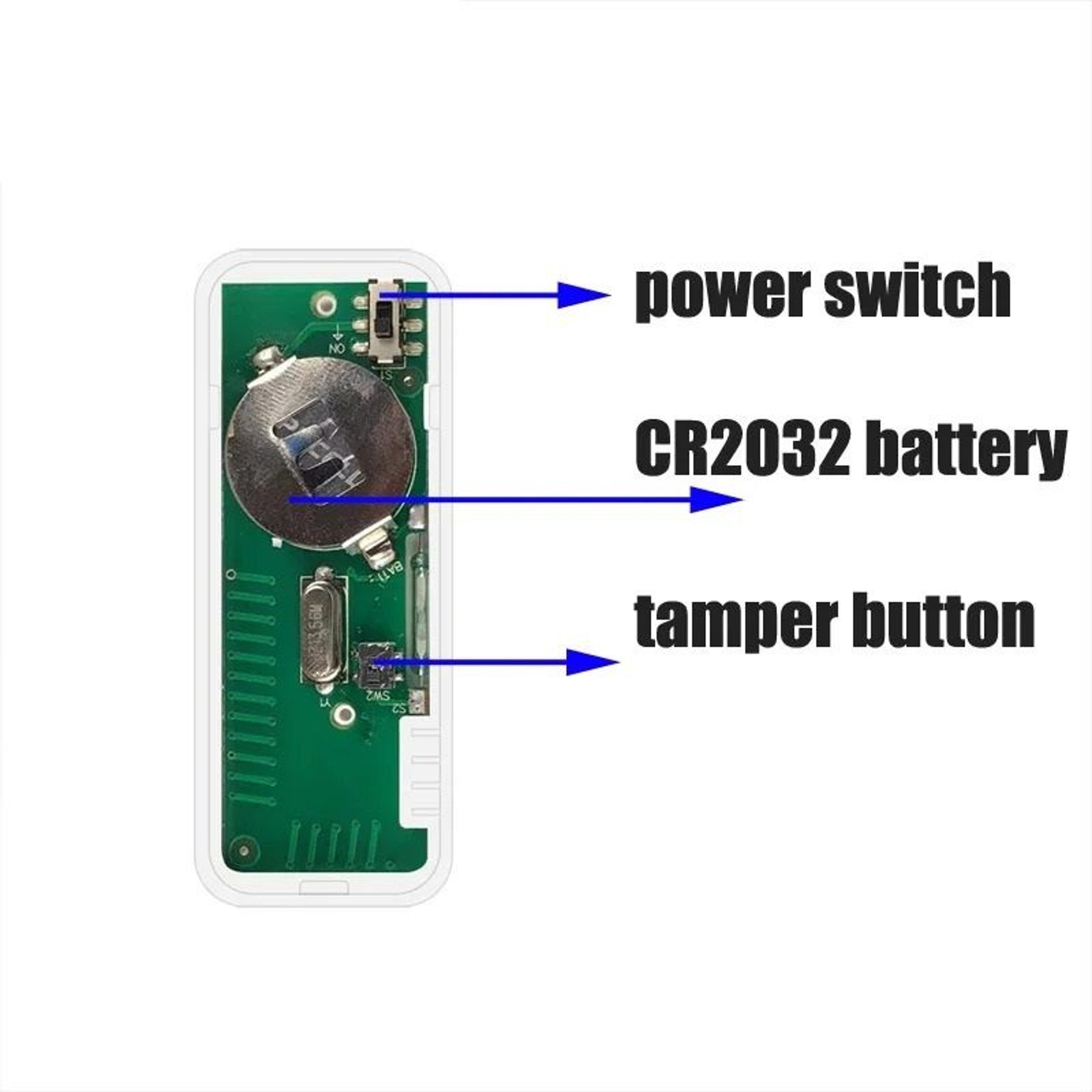 UltraSlim 433MHz Wireless Door  Window Sensor 4