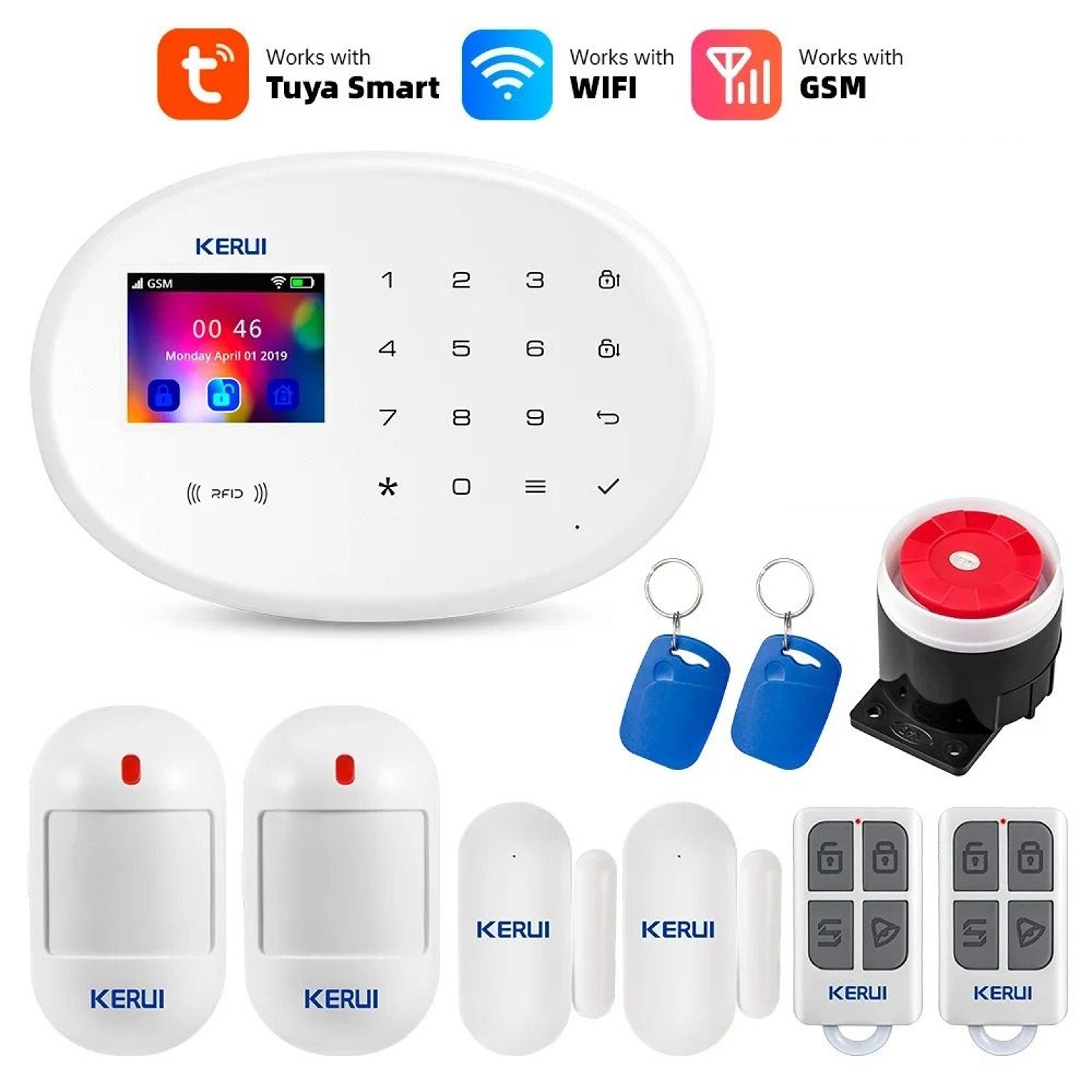Professional WiFi  GSM Smart Security Command Center 0