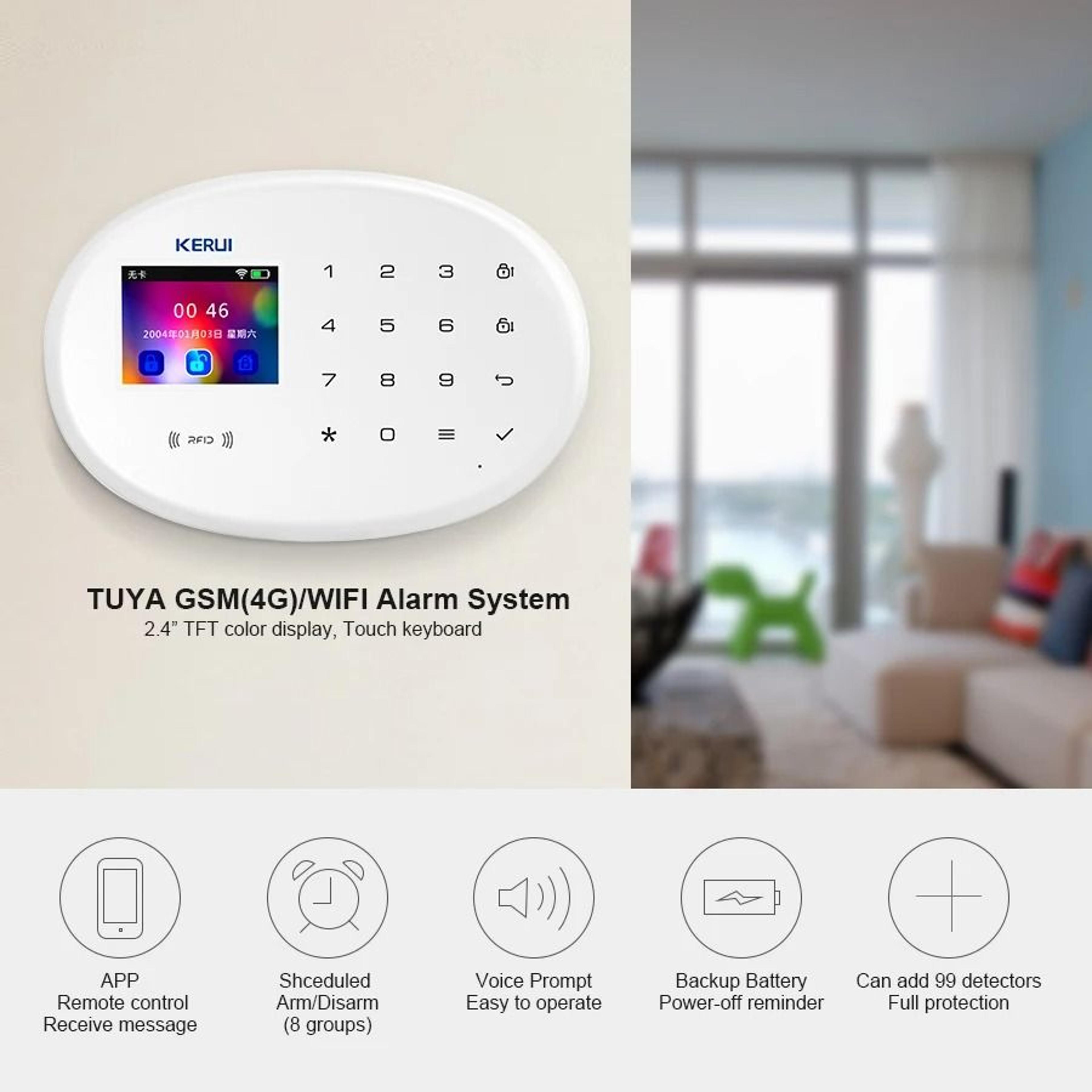 Professional WiFi  GSM Smart Security Command Center 1