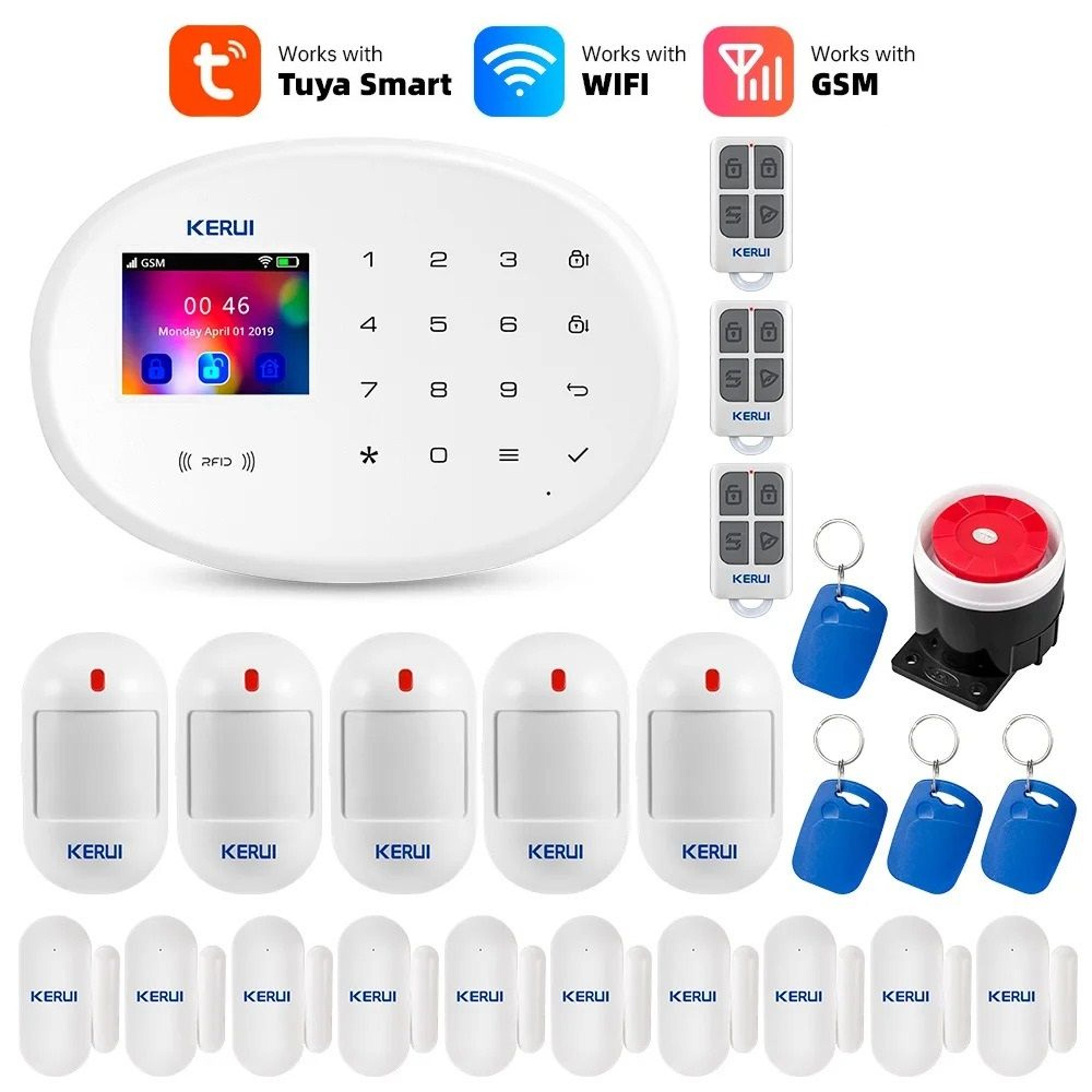 Professional WiFi  GSM Smart Security Command Center 11
