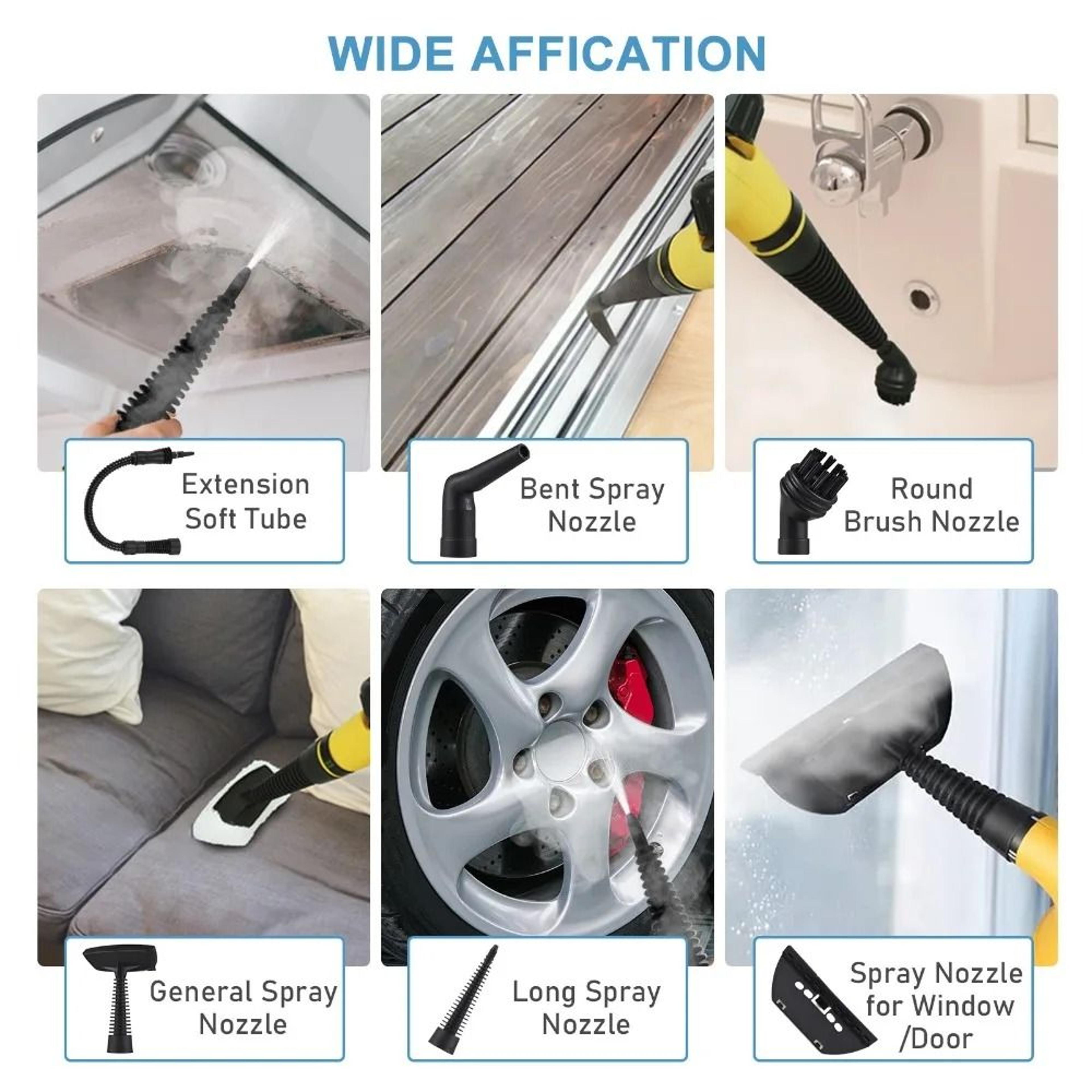 Industrial Grade High Temperature Handheld Steam Cleaner 2