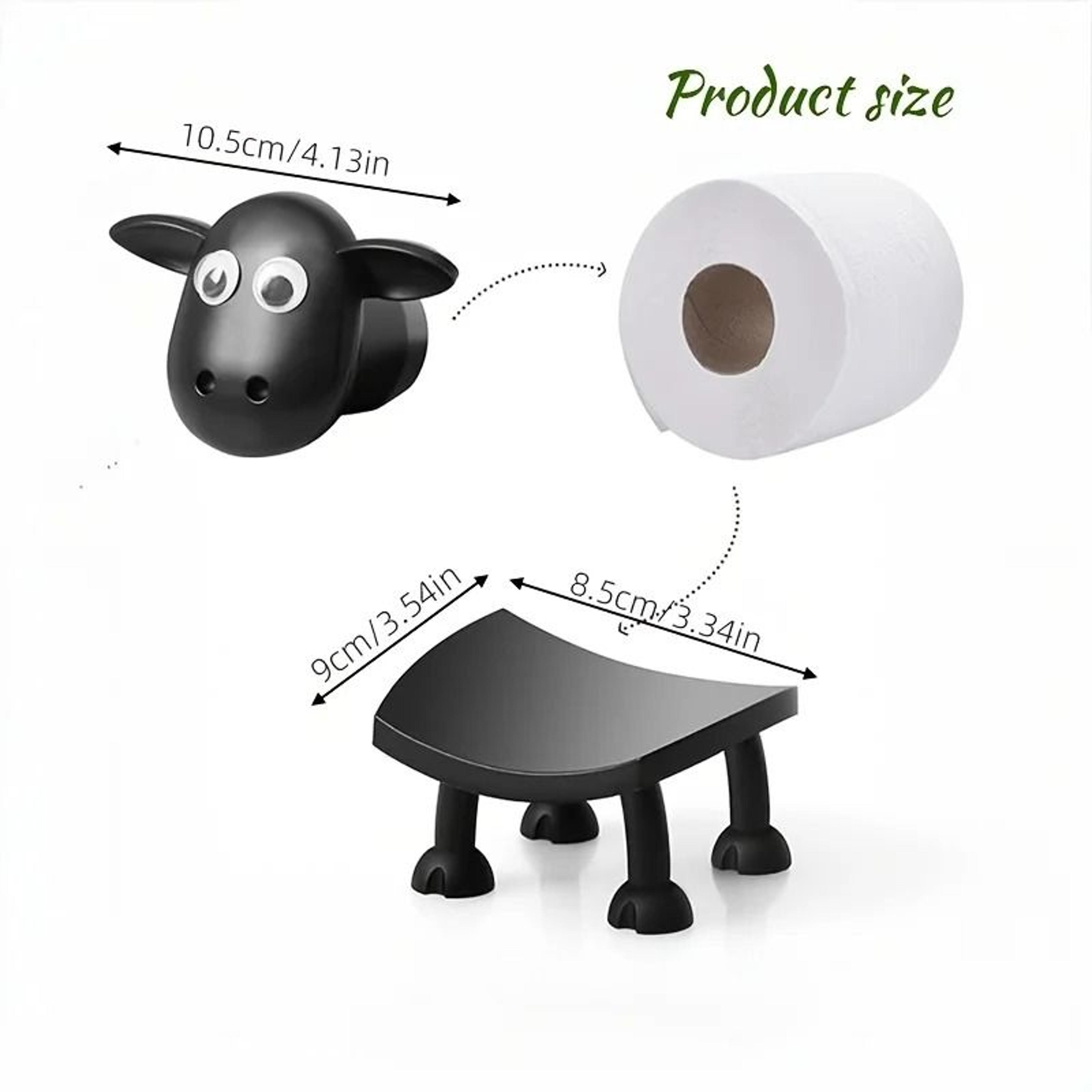 3D Printed Whimsical Sheep Toilet Paper Holder 2