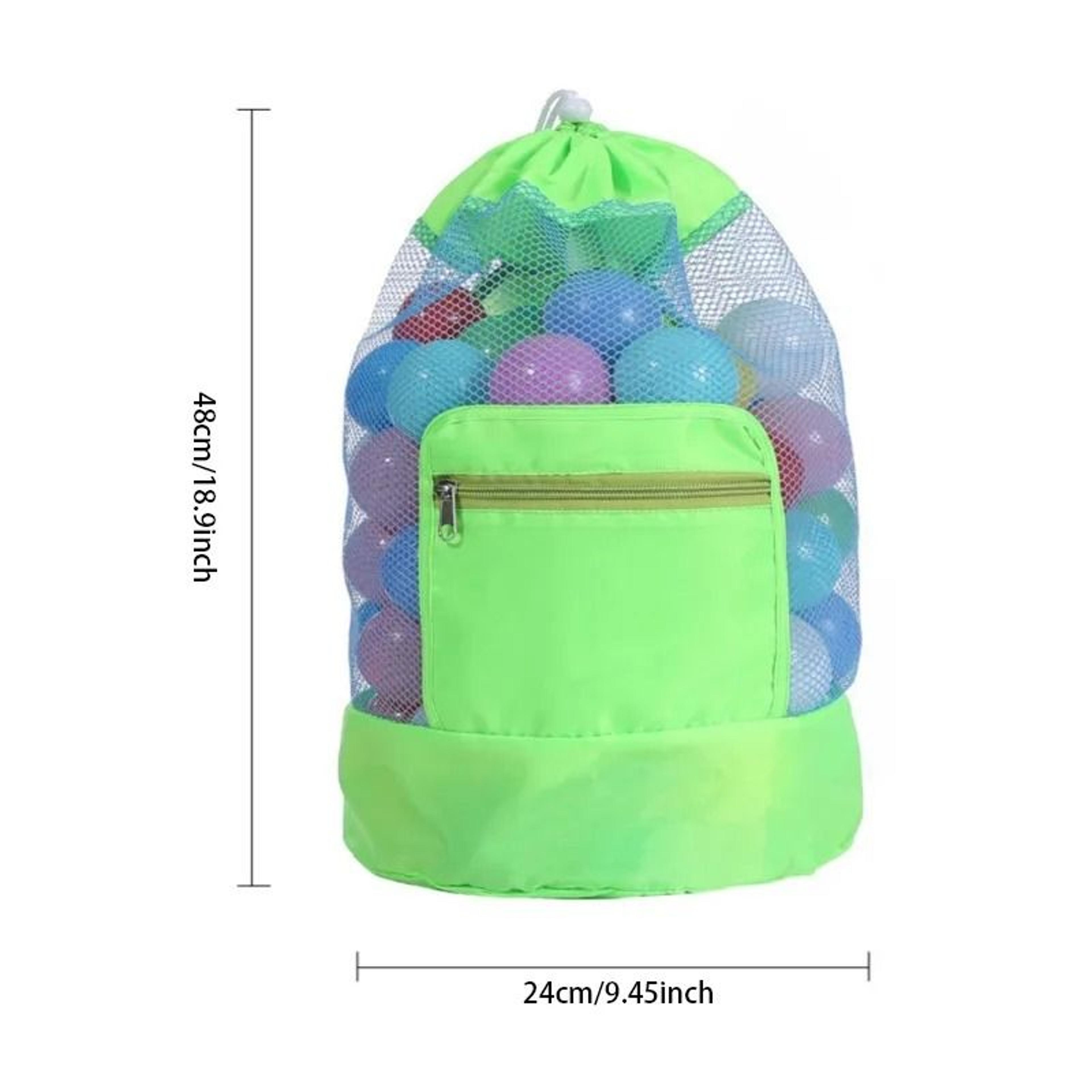 Foldable Mesh Beach Storage Backpack 5