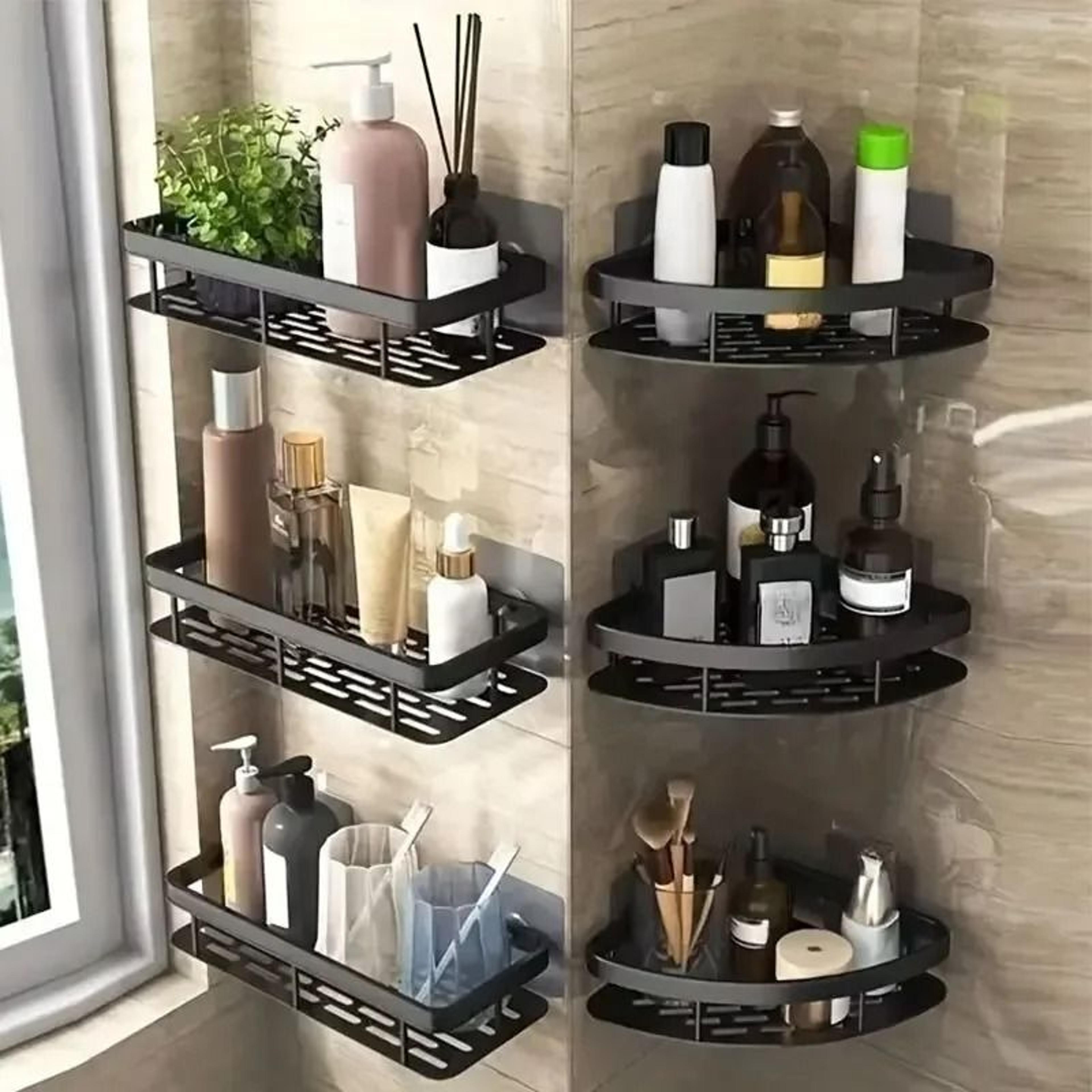 Modular Adhesive Corner Wall Organizer 0