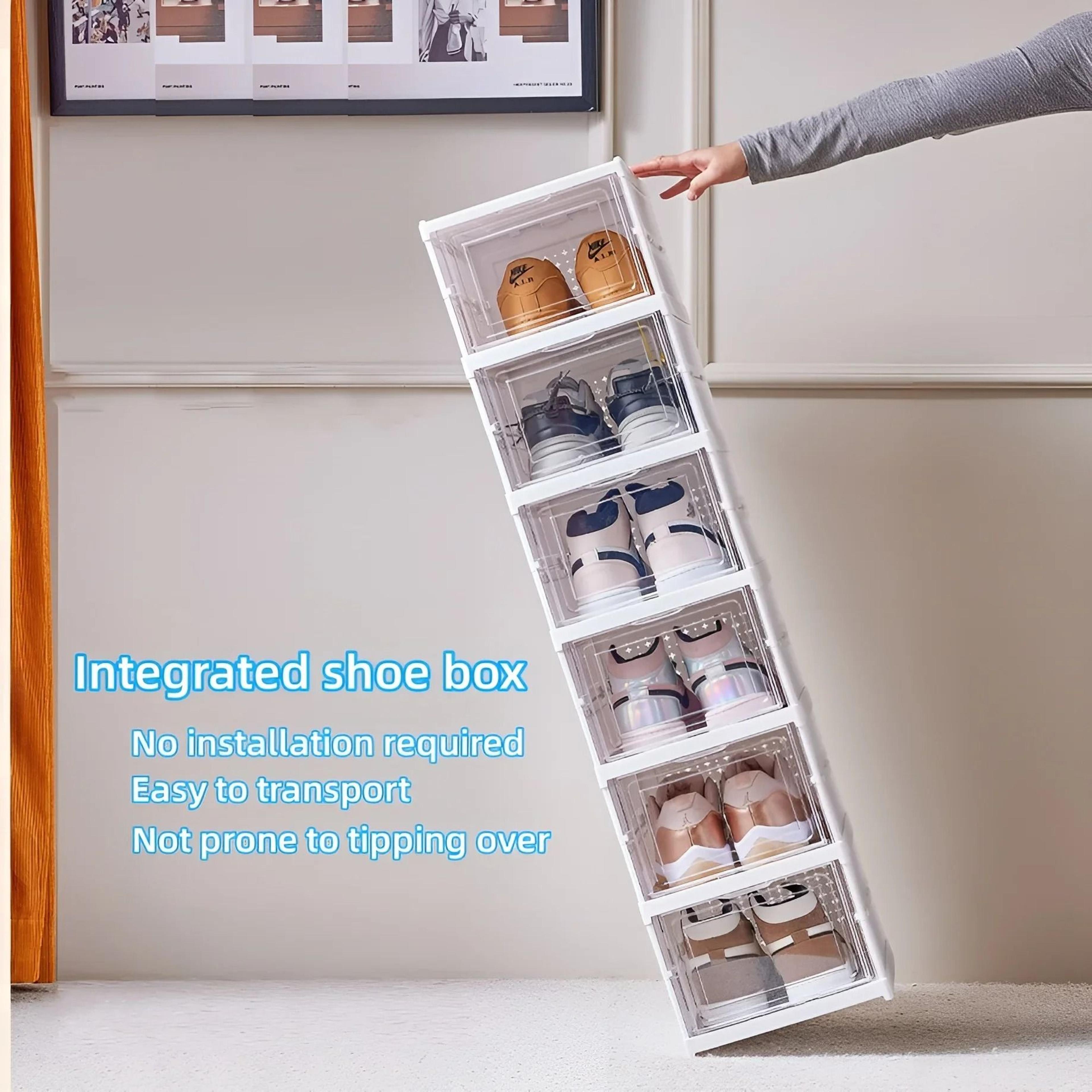 6Tier Modular HighCapacity Footwear Cabinet 3