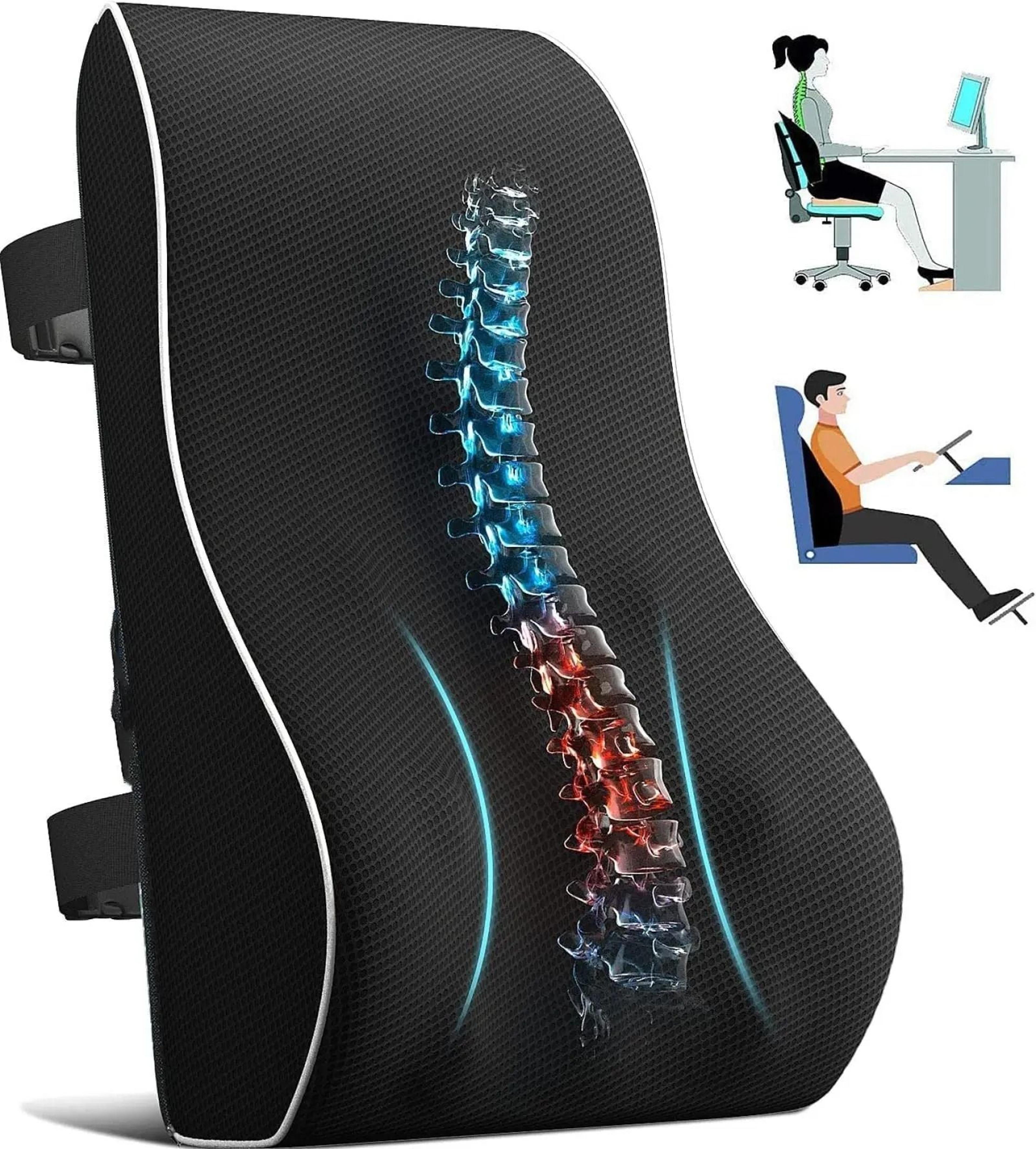Ergonomic Memory Foam Support Cushion 1