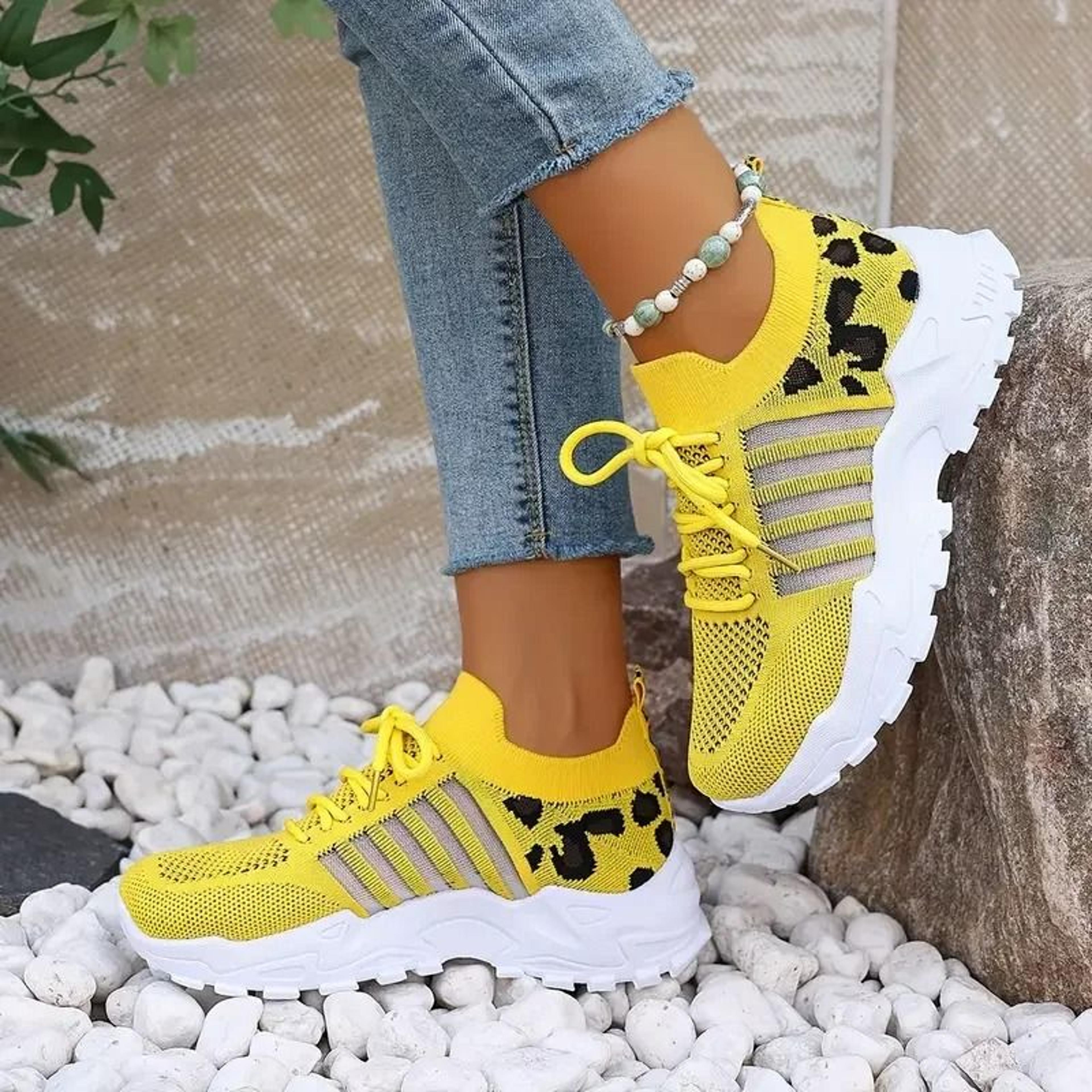 Exotic Pattern Casual Womens Shoes 5