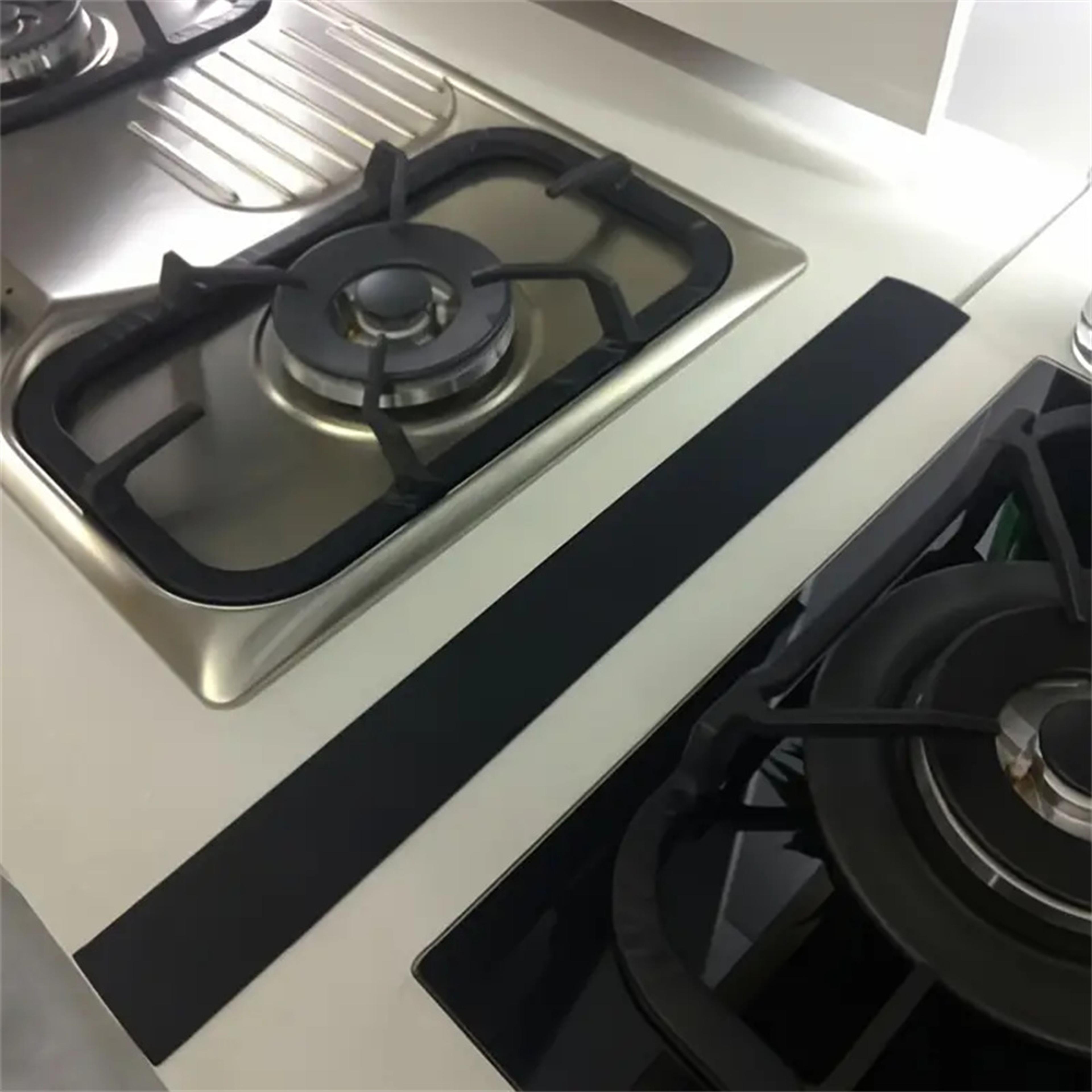 Silicone Stove Counter Gap Cover  Keep Kitchen Cracks Clean  SpillFree 2