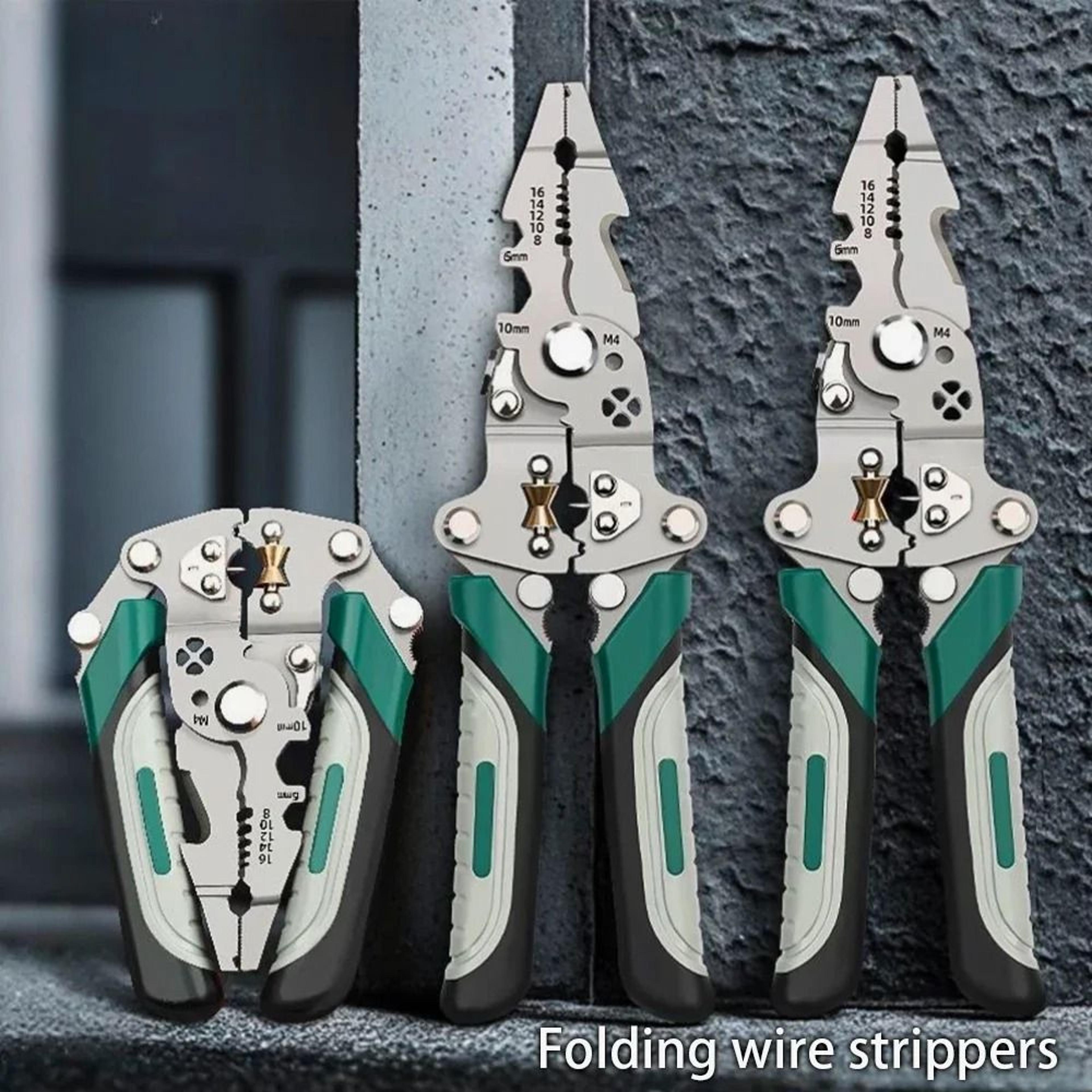 multi purpose foldable electrical wire tool