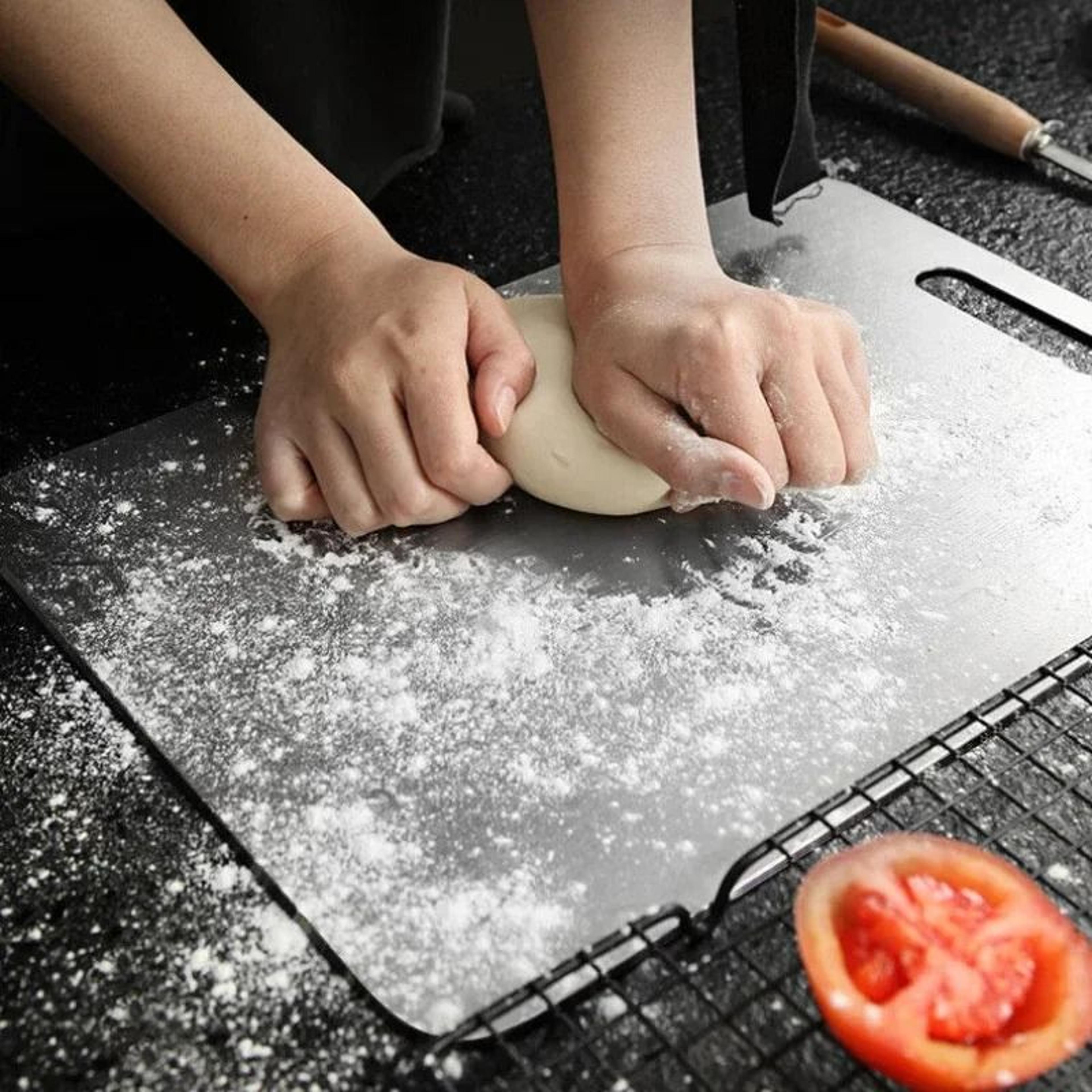 Thickened Stainless Steel Professional Cutting Board 0