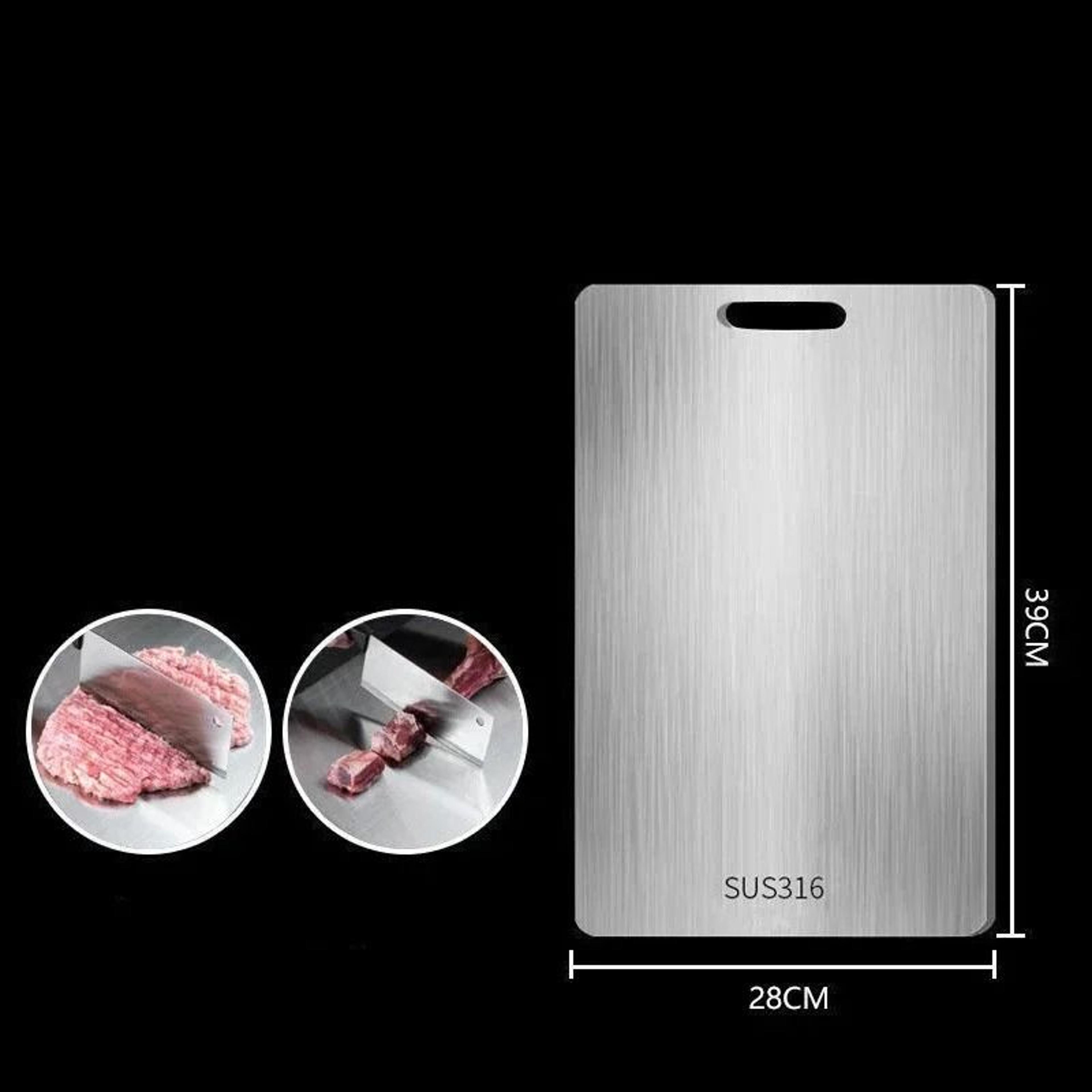 Thickened Stainless Steel Professional Cutting Board 4