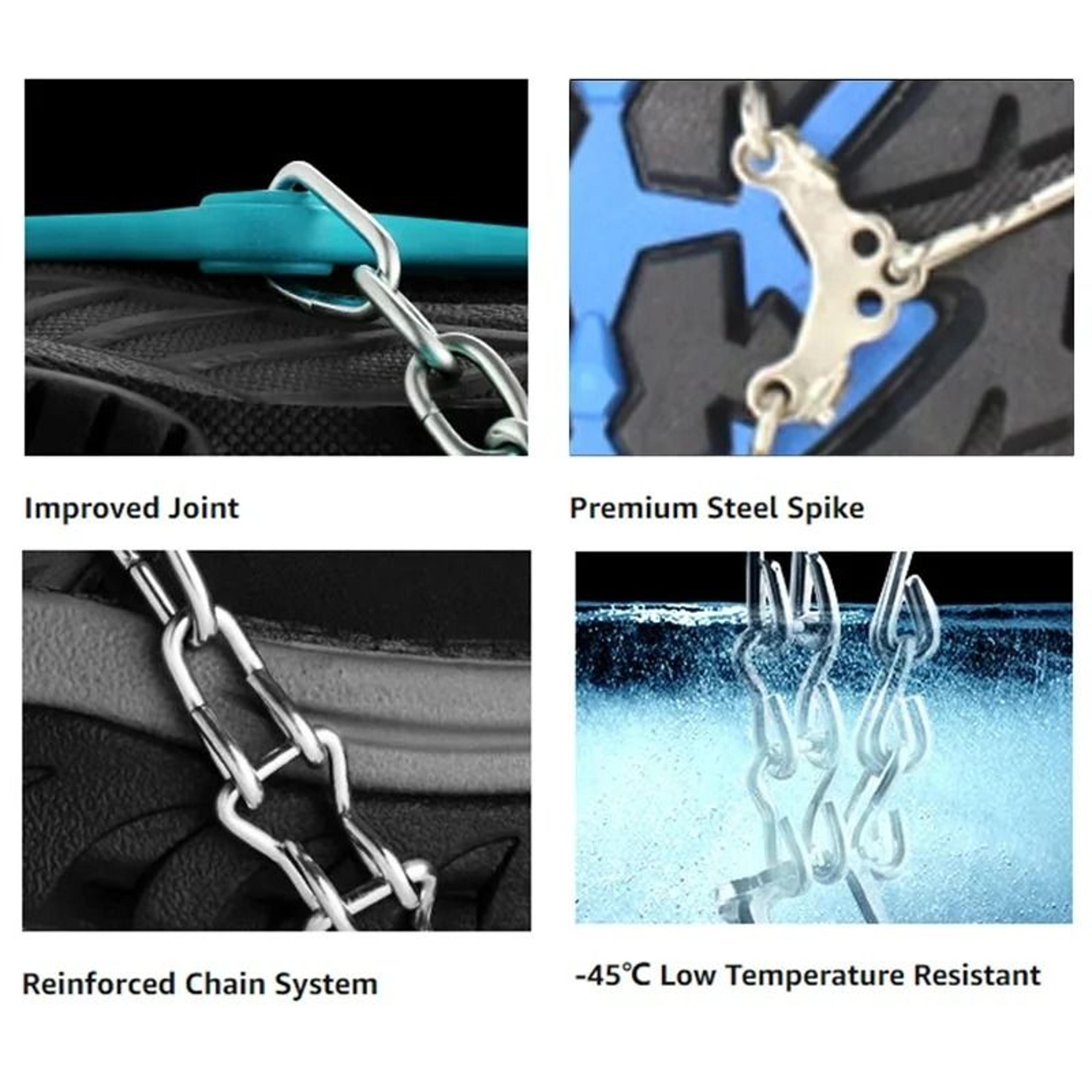 Heavy Duty Stainless Steel Traction Crampons 2