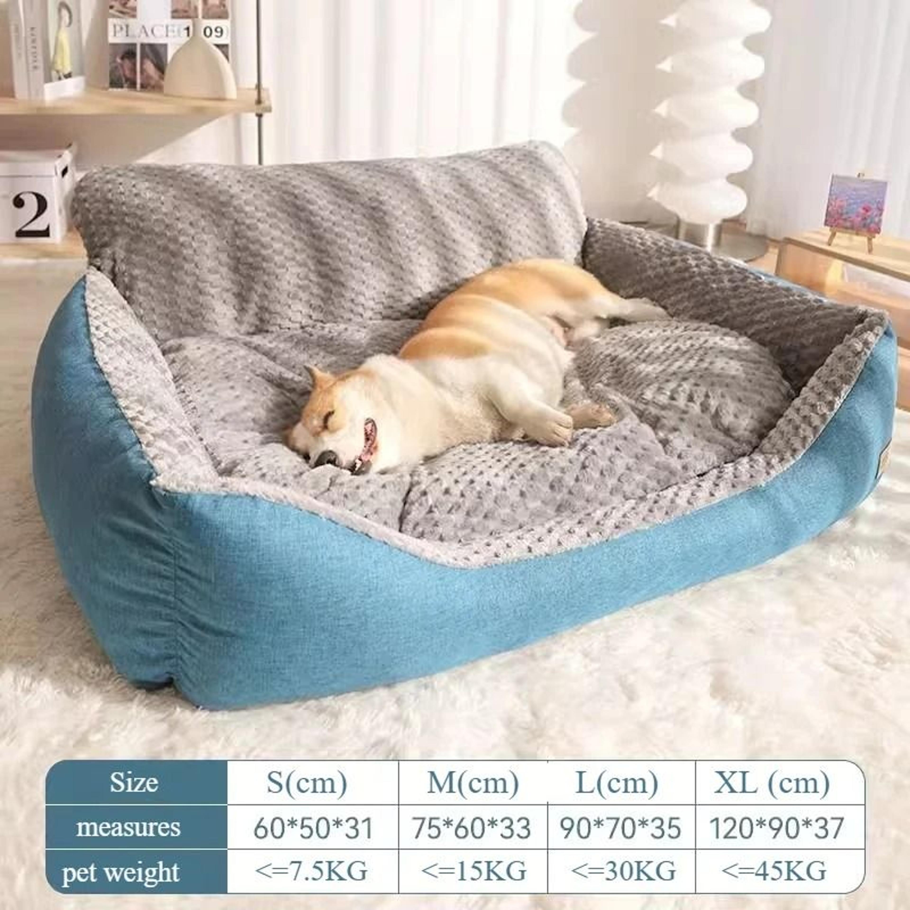 Orthopedic Ultra Plush Winter Pet Sofa Bed 5