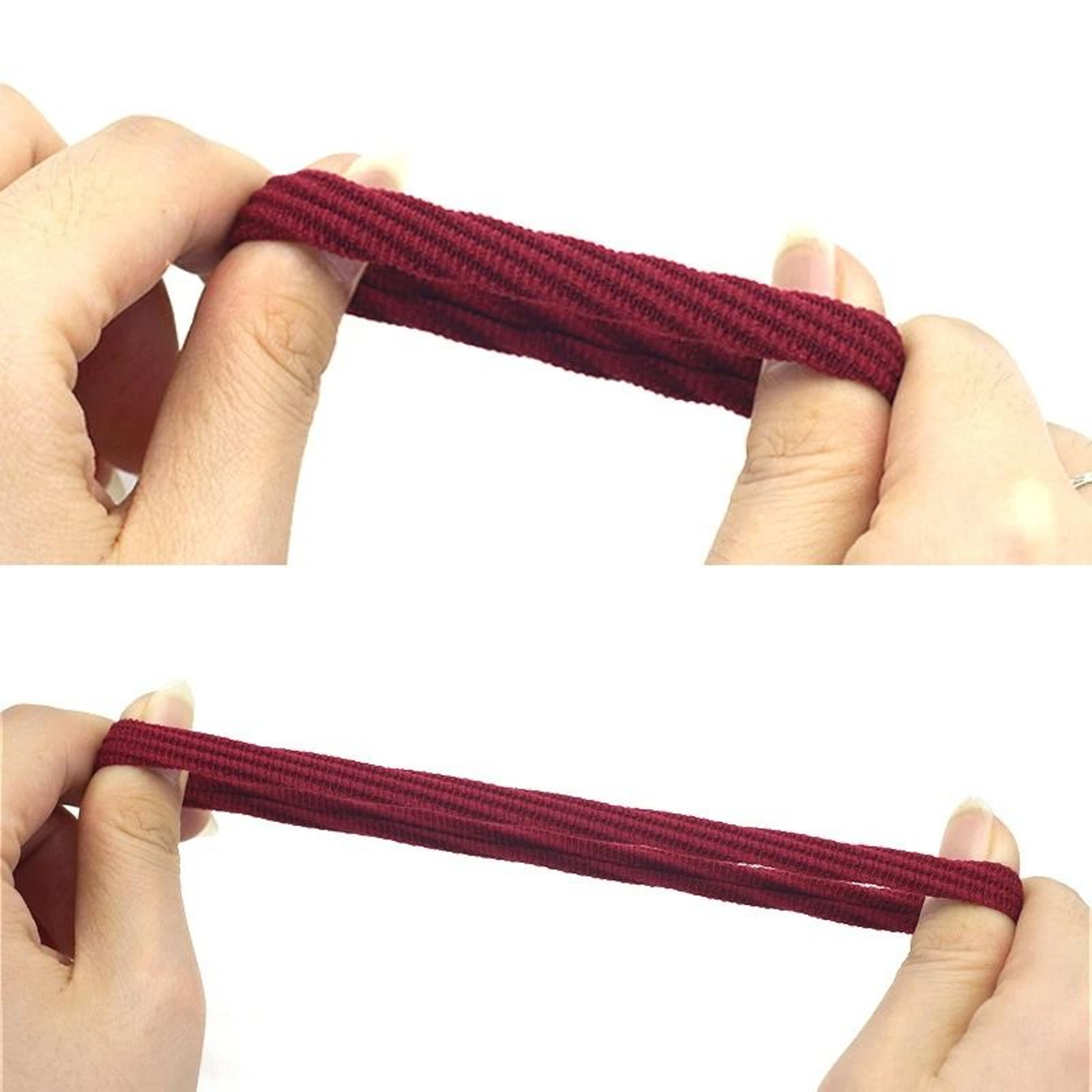 20 Piece High Elasticity Jacquard Pattern Hair Rope Set 1