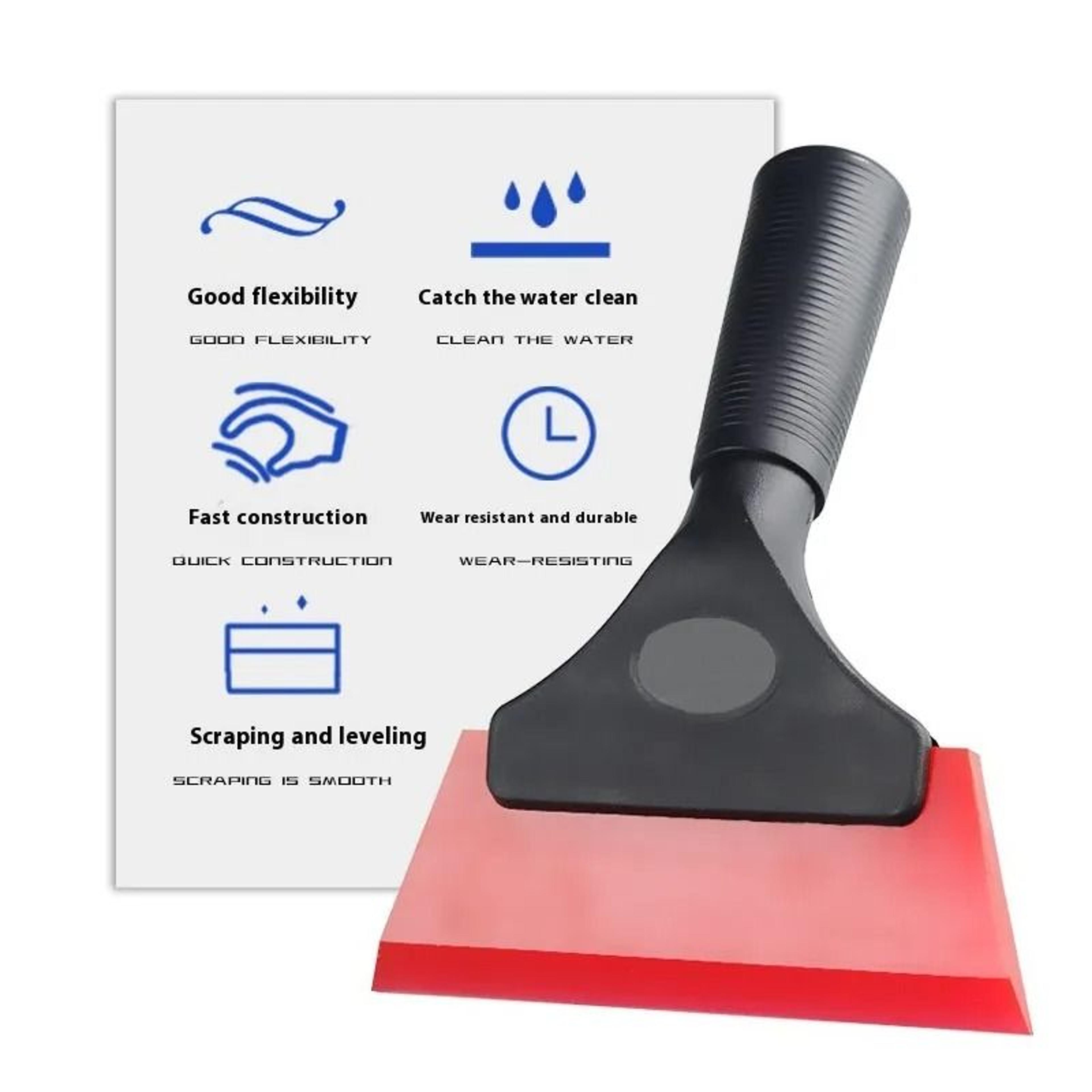 Multifunction Soft Silicone Auto Window Scraper 6