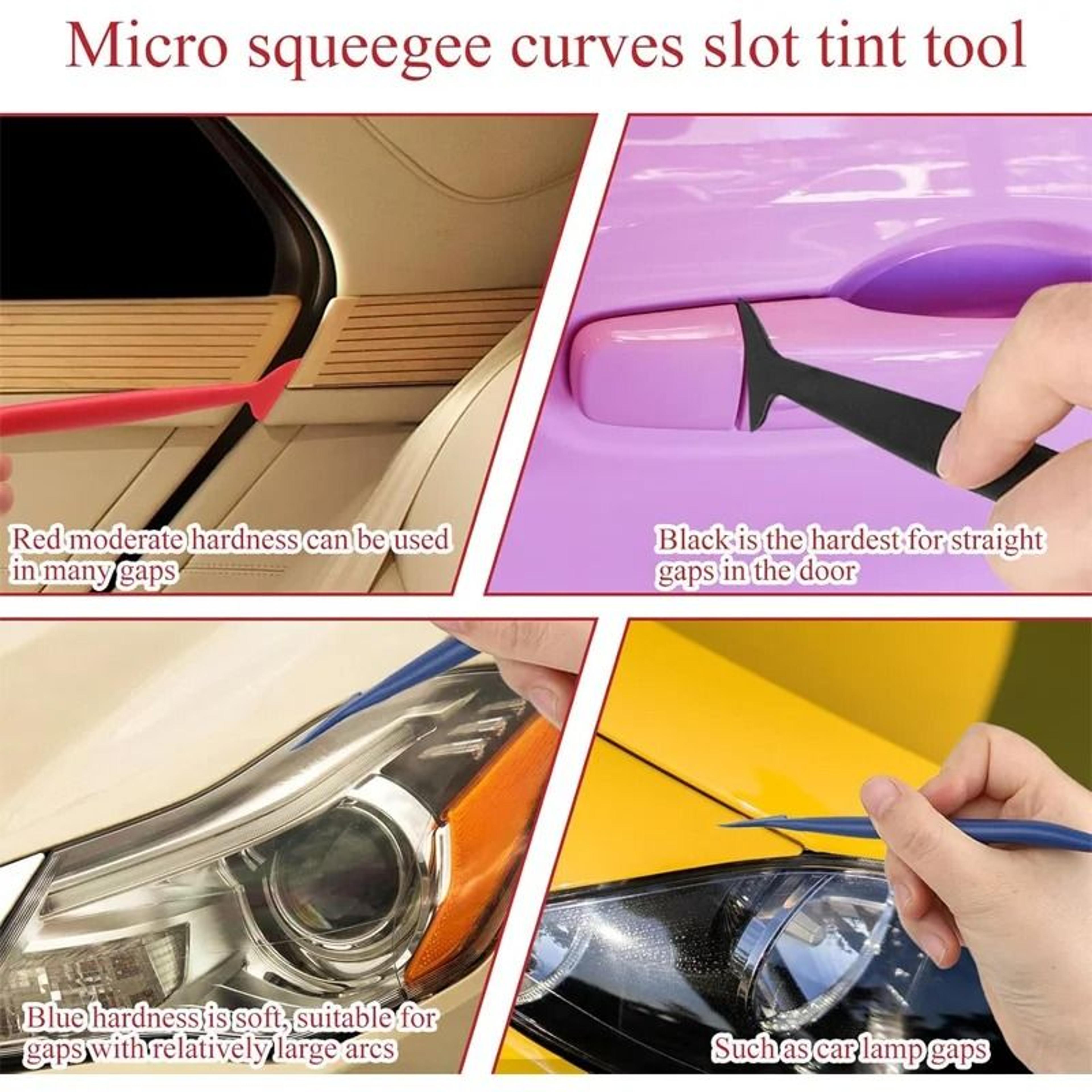 Micro Squeegee And Vinyl Wrap Tint Tool Set 3