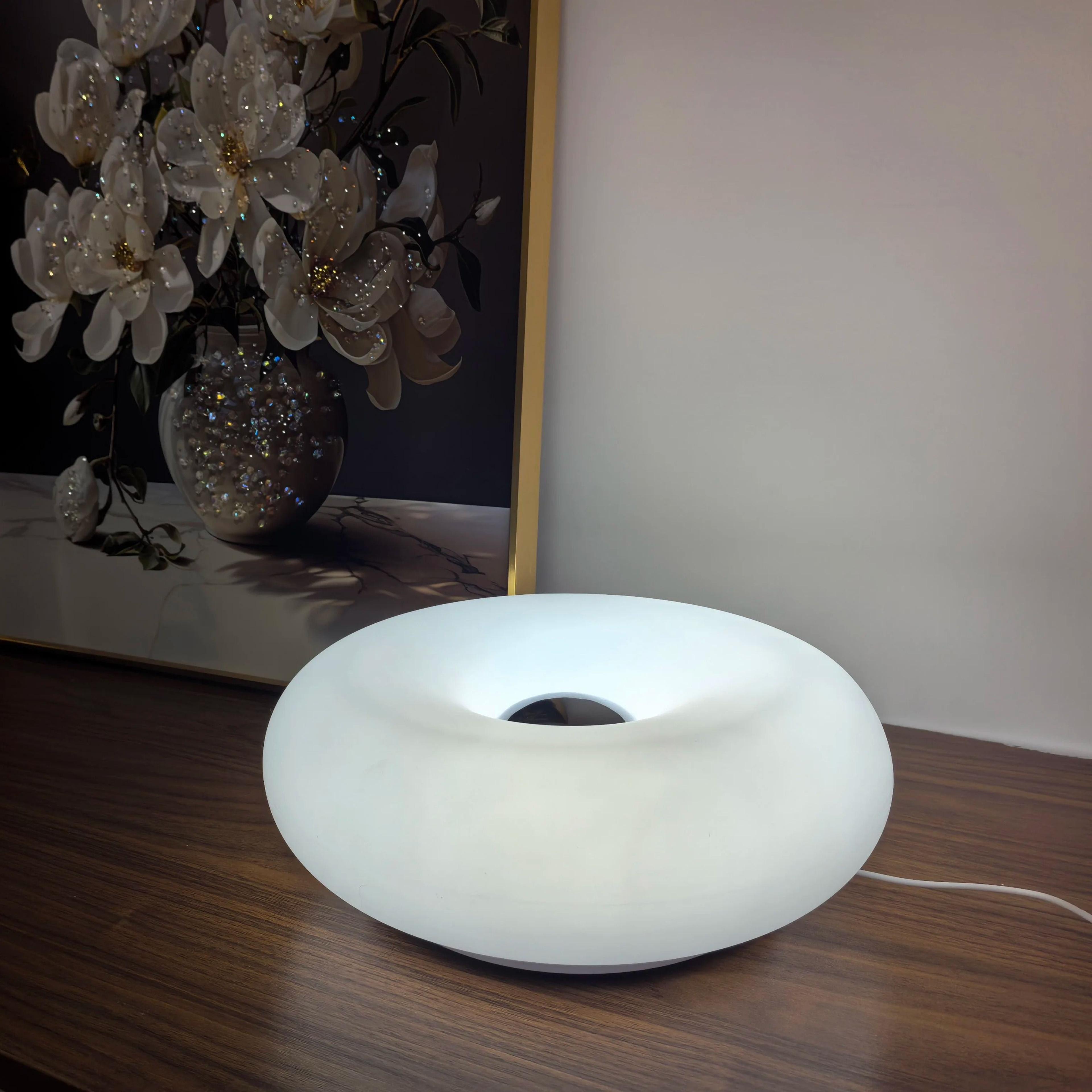 Modern Toroidal Geometric Accent Light 1