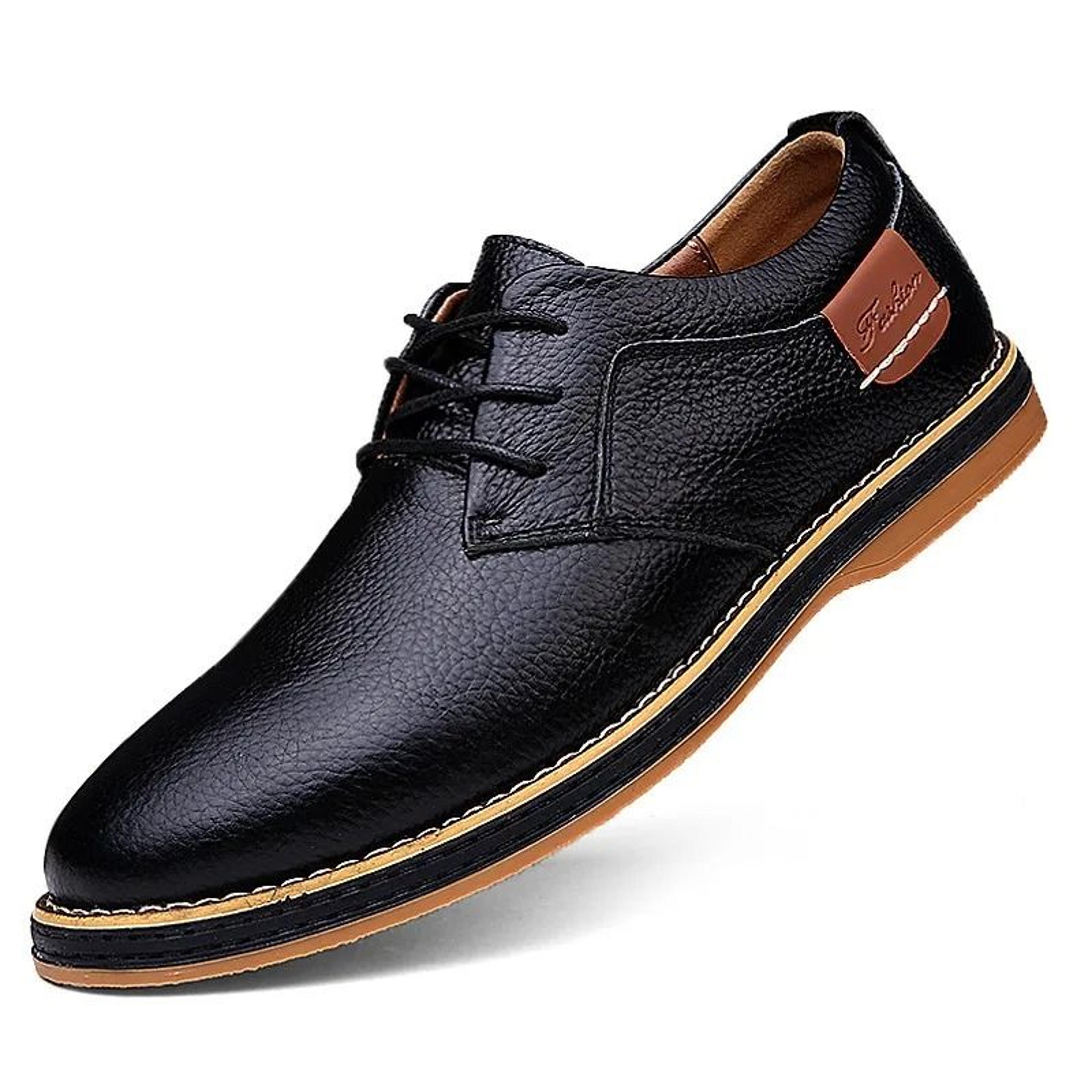 Handcrafted Genuine Leather Brogue Oxfords 1