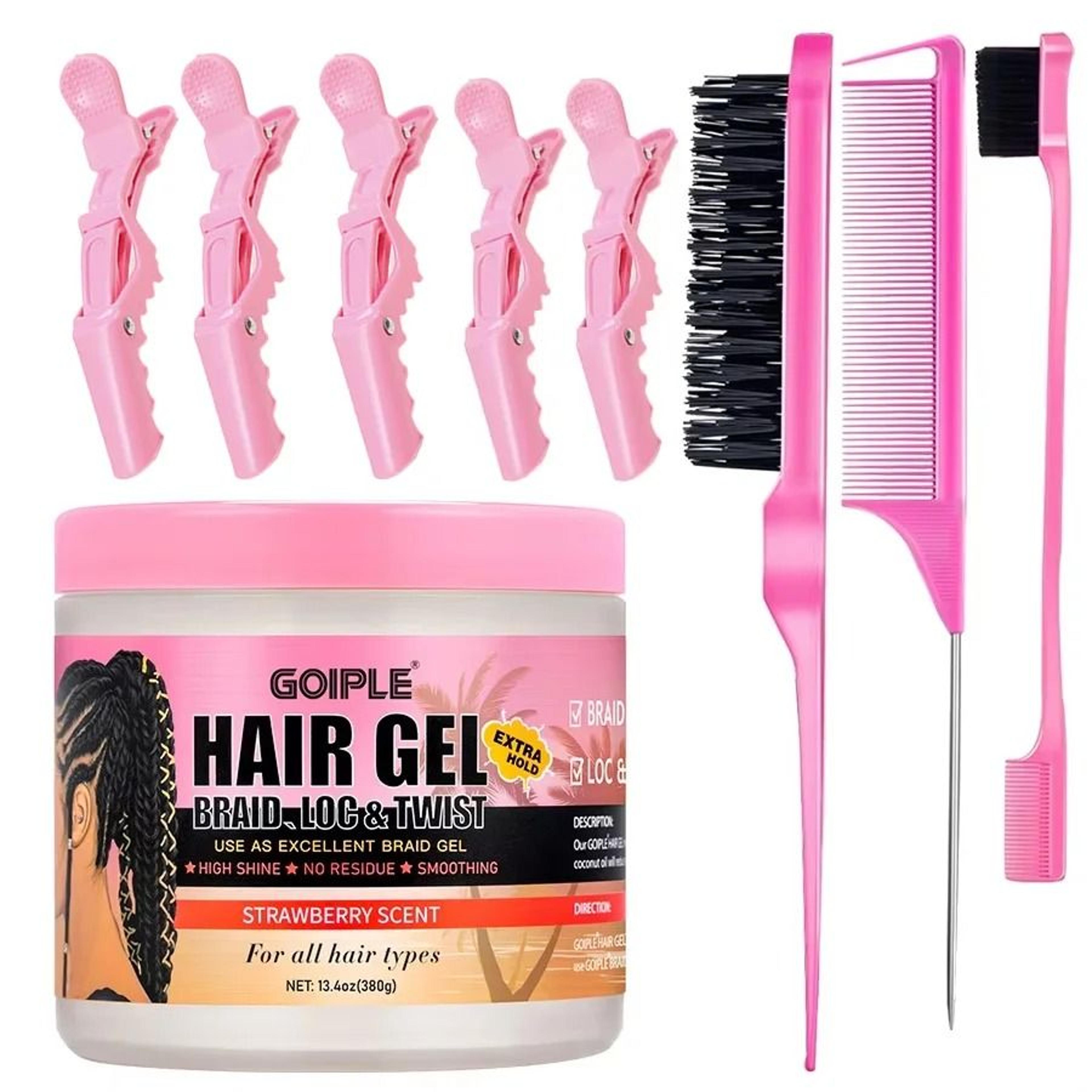 Strong Hold Professional Braid Twist And Lock Gel 6