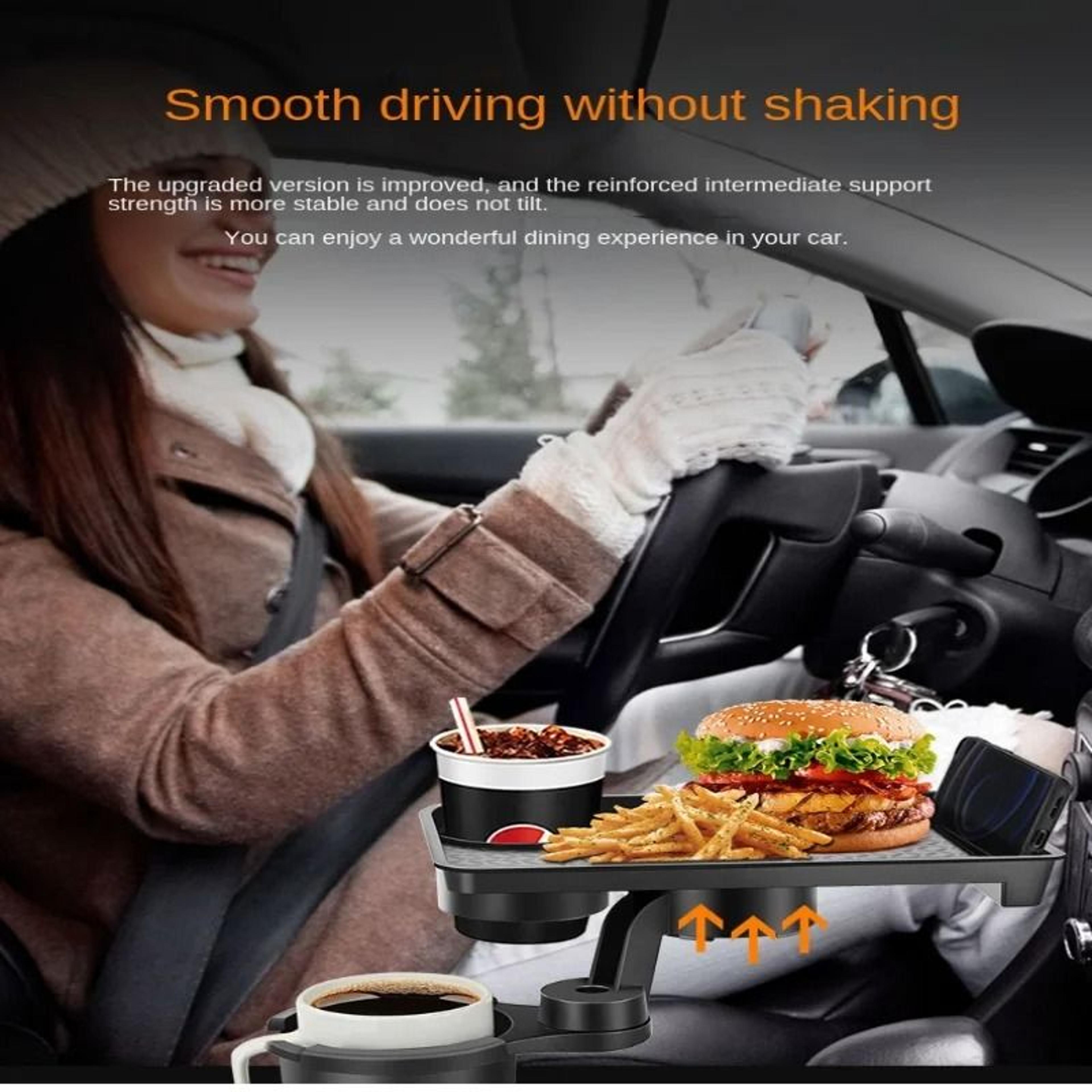 MultiFunctional Vehicle Console Expander With Integrated Dining Tray 2