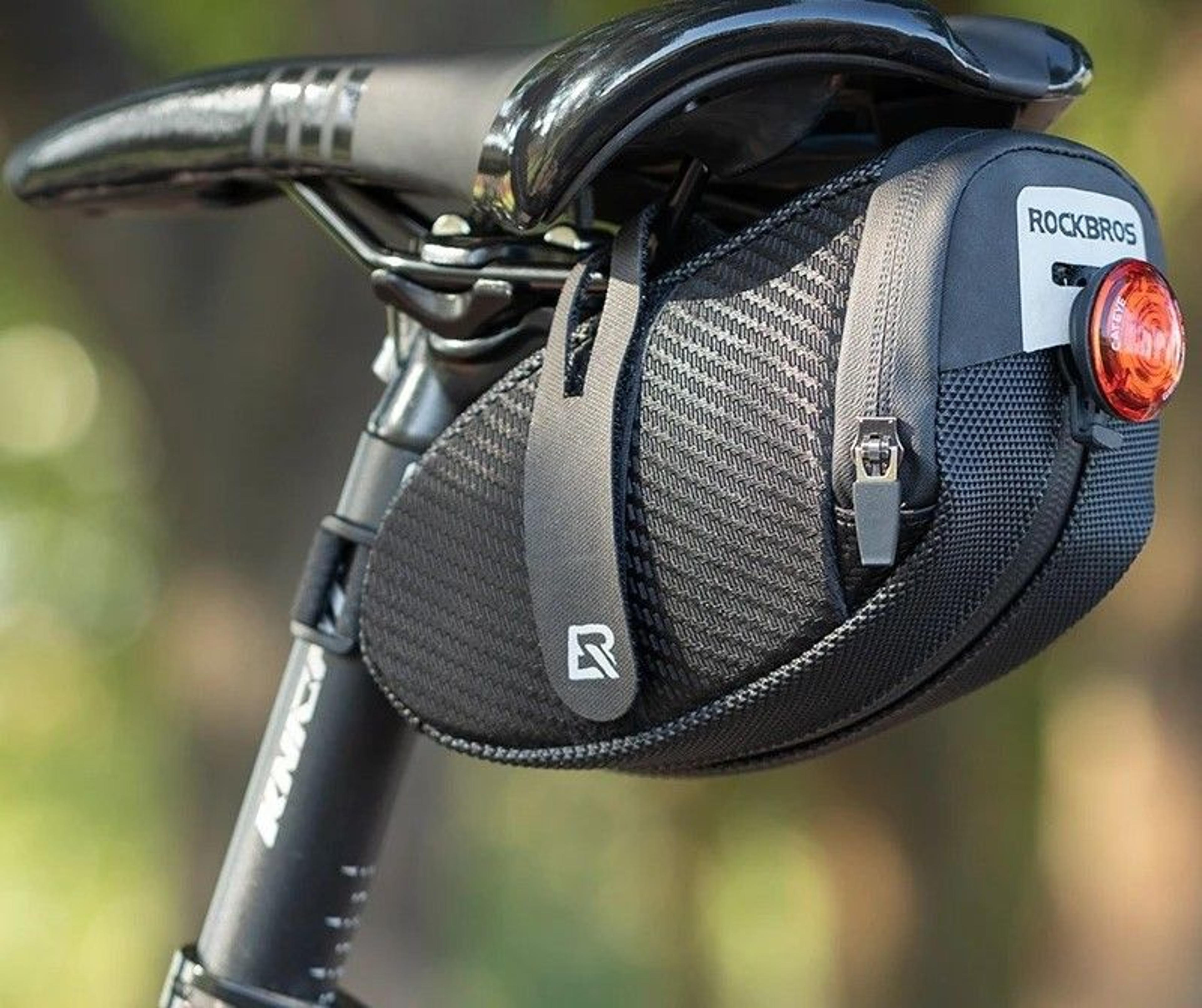 Aerodynamic 3D Shell Reinforced Saddle Bag 1