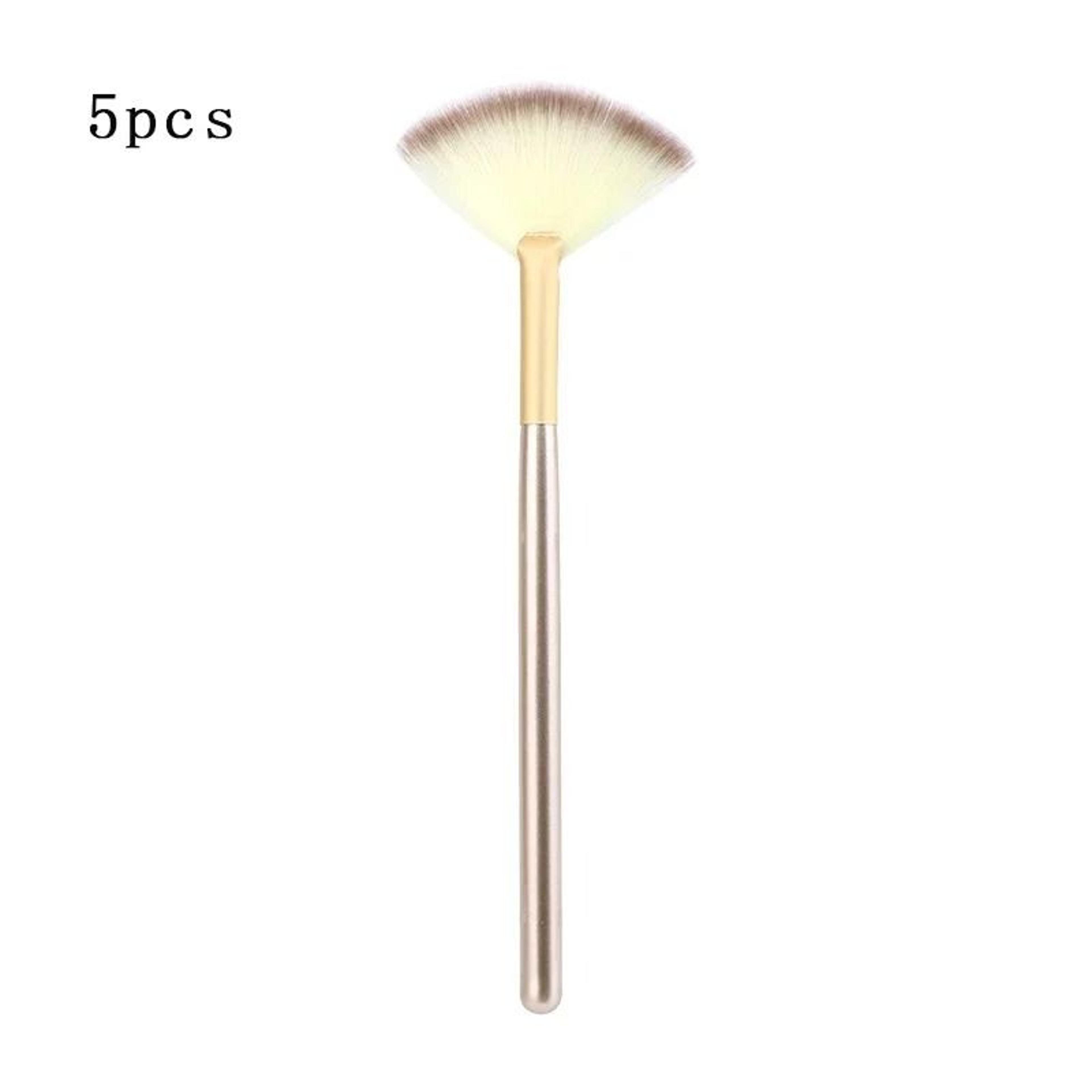 Professional Fiber Soft Touch Fan Applicator Set 7