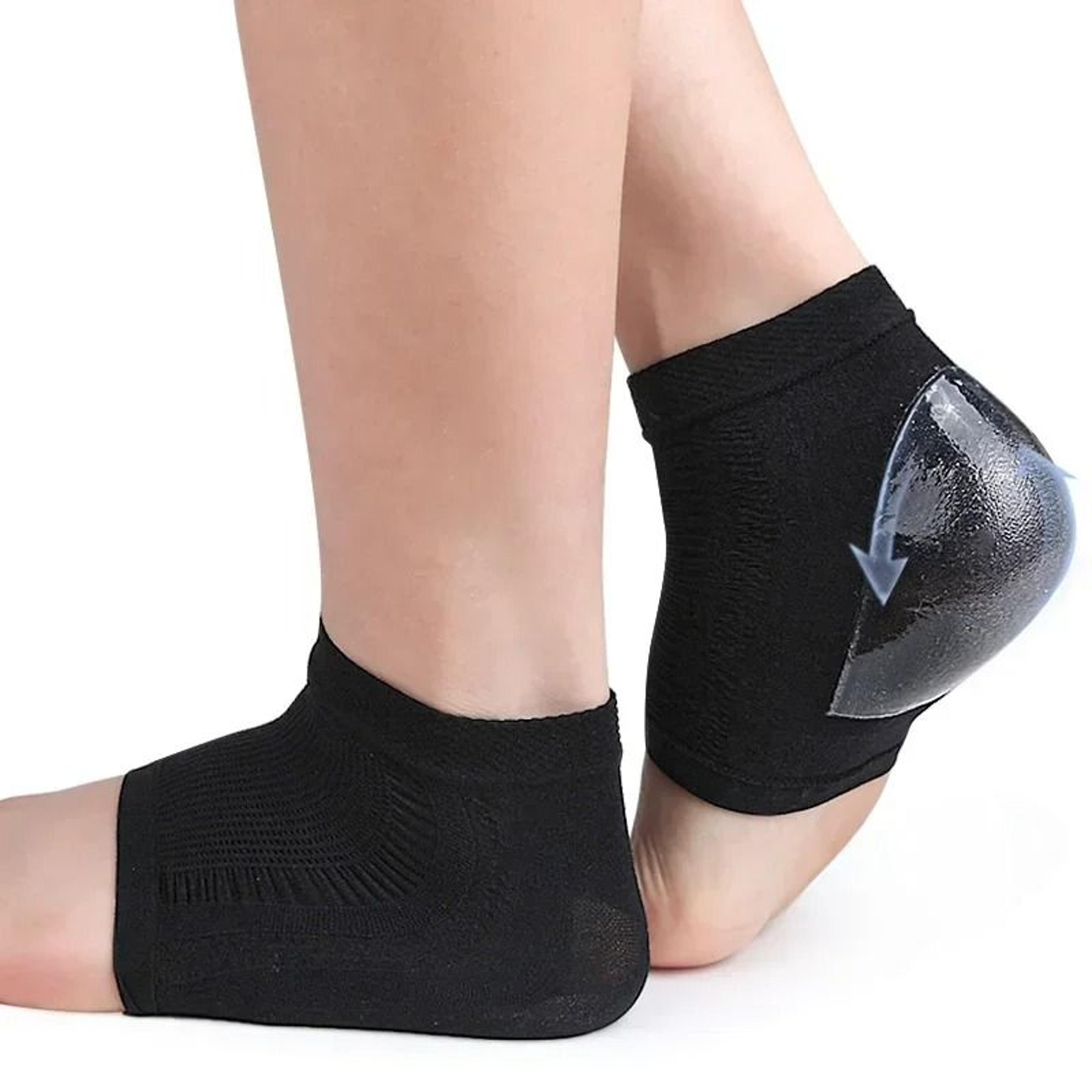 Aerated Silicone Moisture Retention Heel Sleeves 4