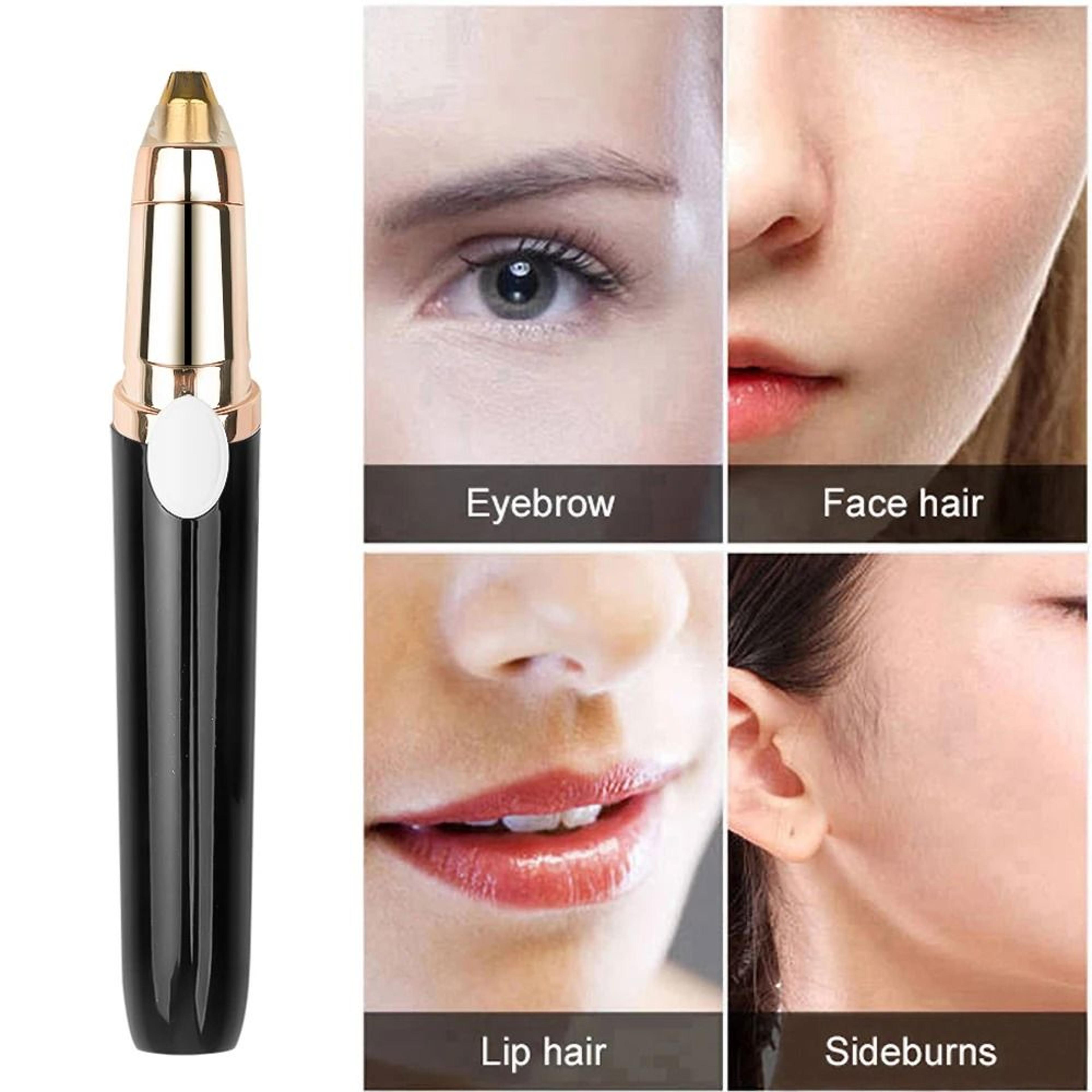 Compact Lipstick Style Electric Brow Epilator 3