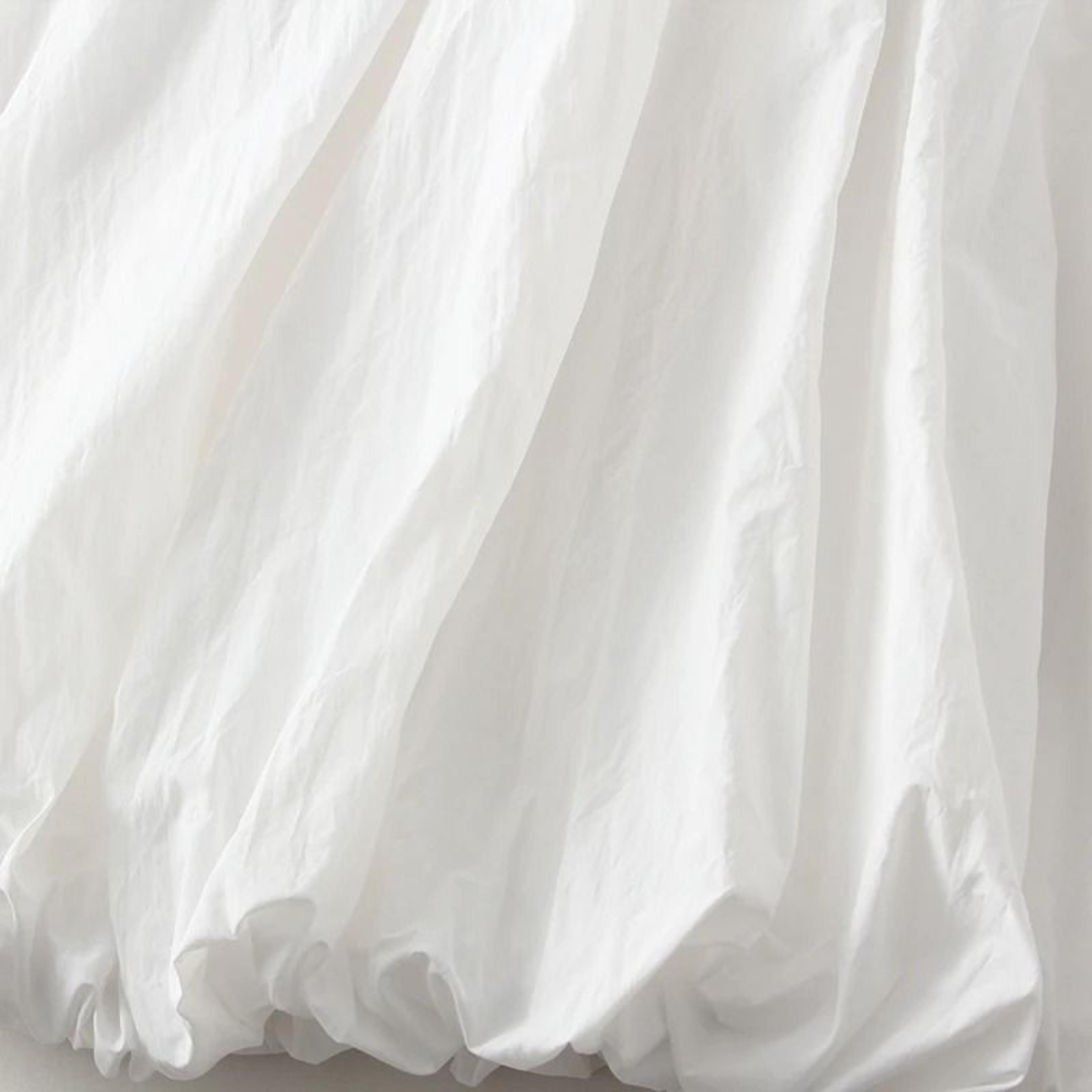 Vintage Balloon High Waist Puff Maxi Skirt 4