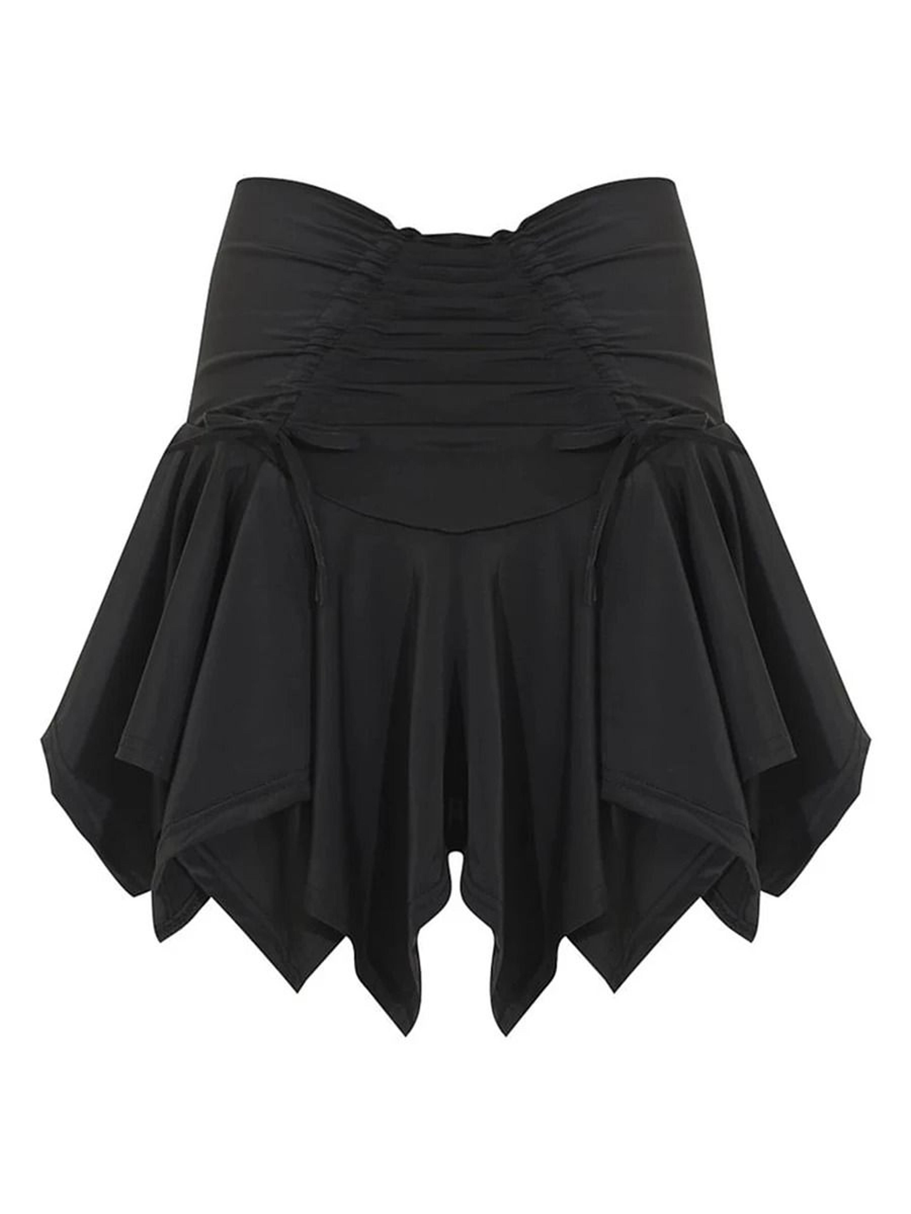 Fairycore Lace Layered Mini Skirt 5