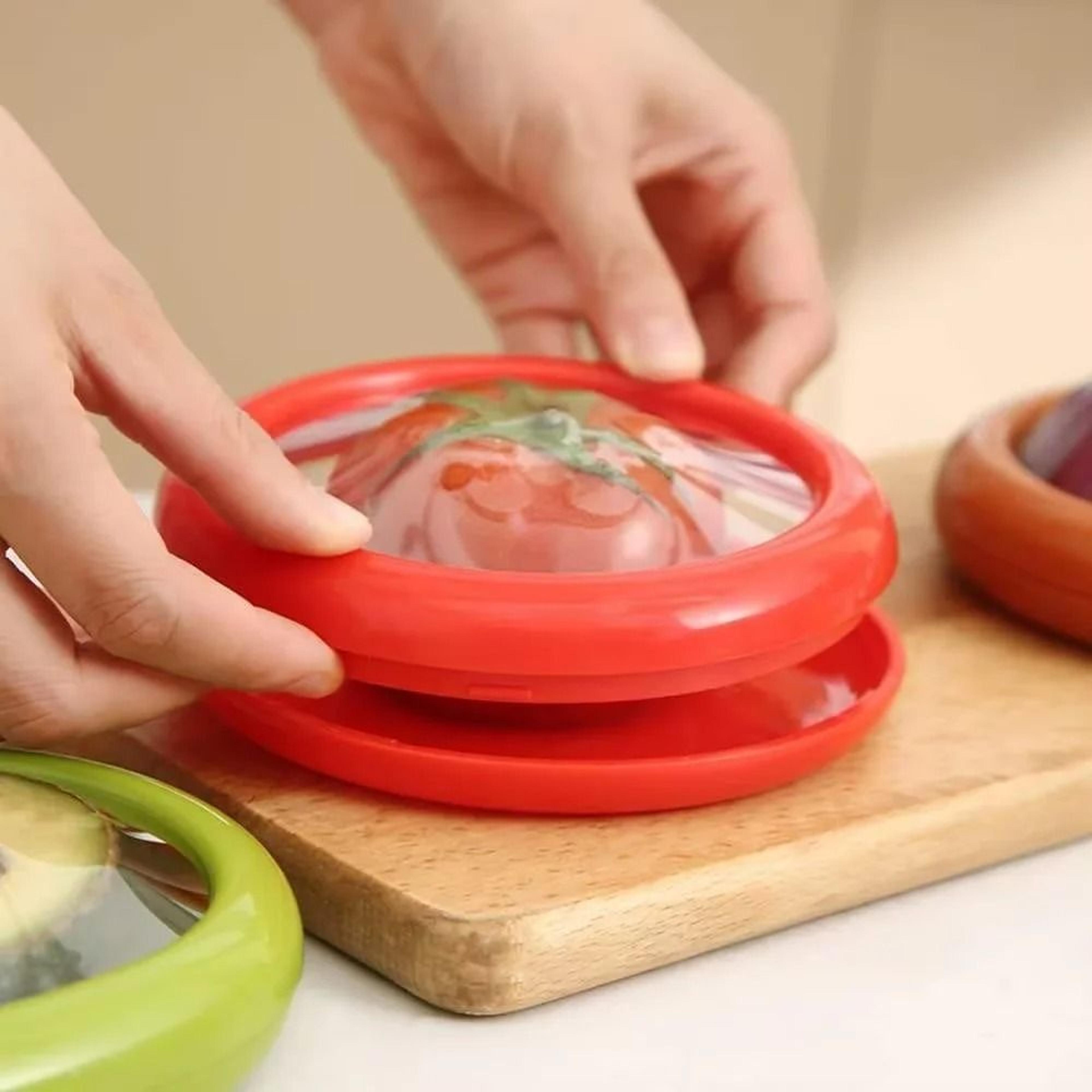 Silicone Avocado Antioxidant Storage Organizer 2