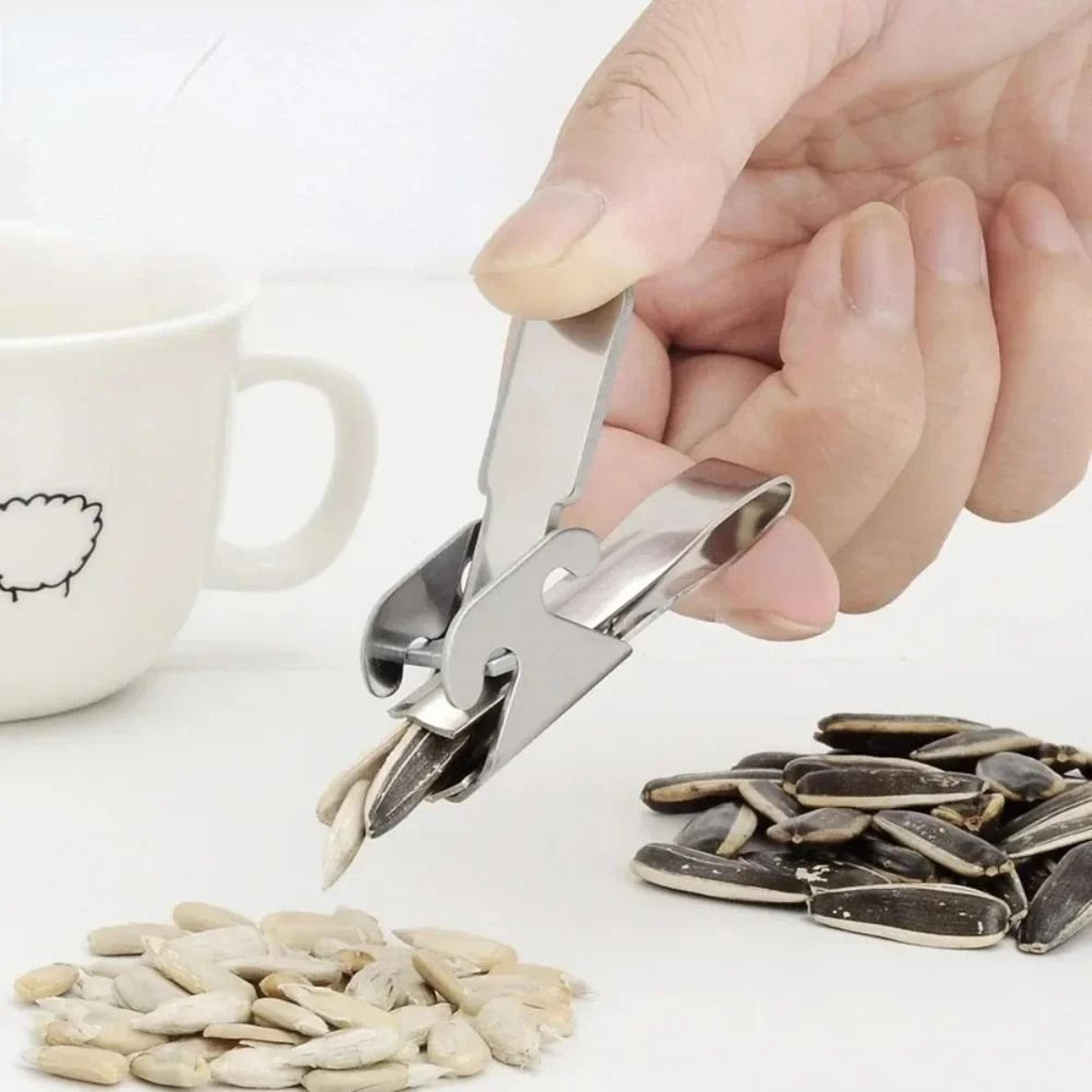 Stainless Steel Melon Seed And Nut Cracker Plier 3