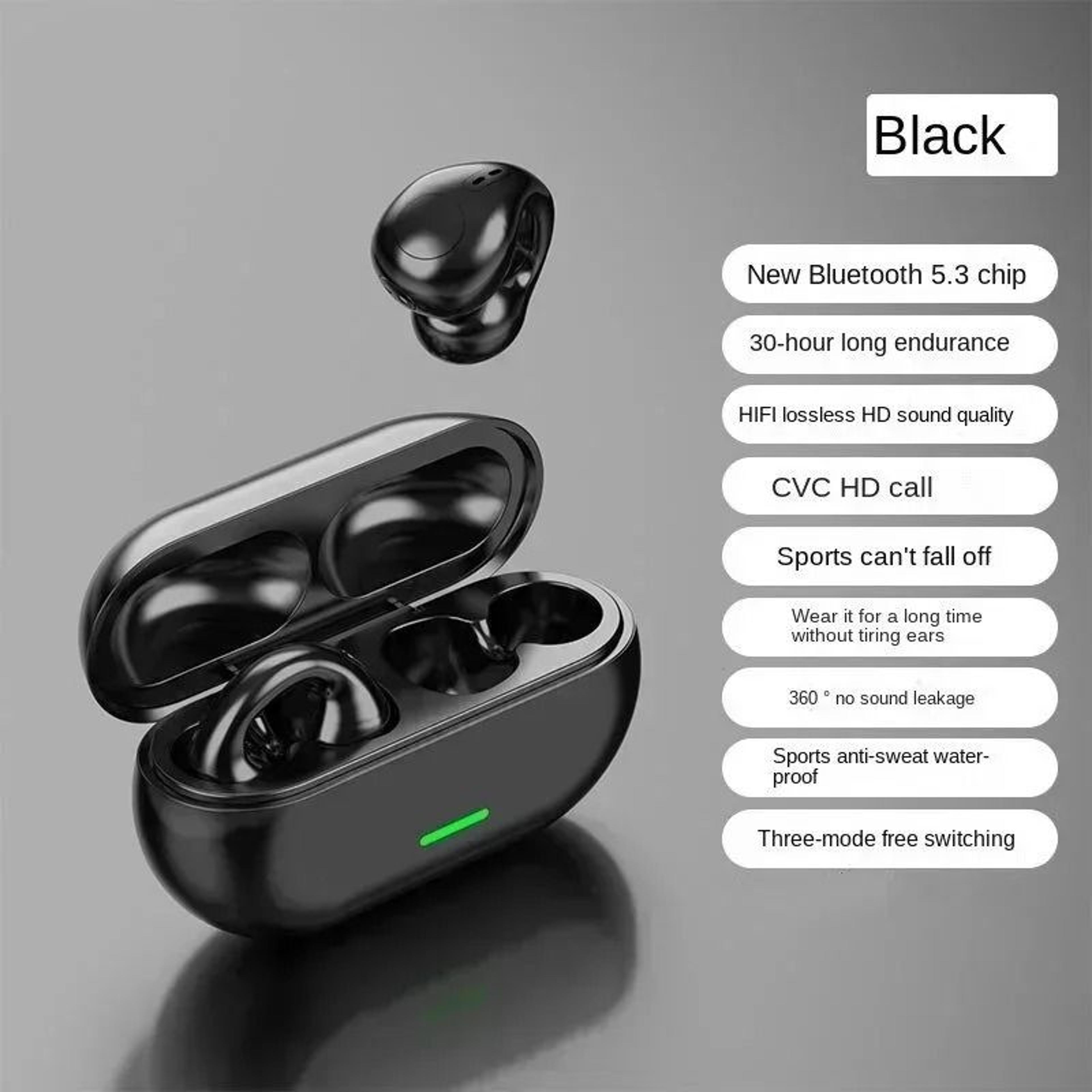 Panoramic Bone Conduction Ear Clip Wireless Hub 5