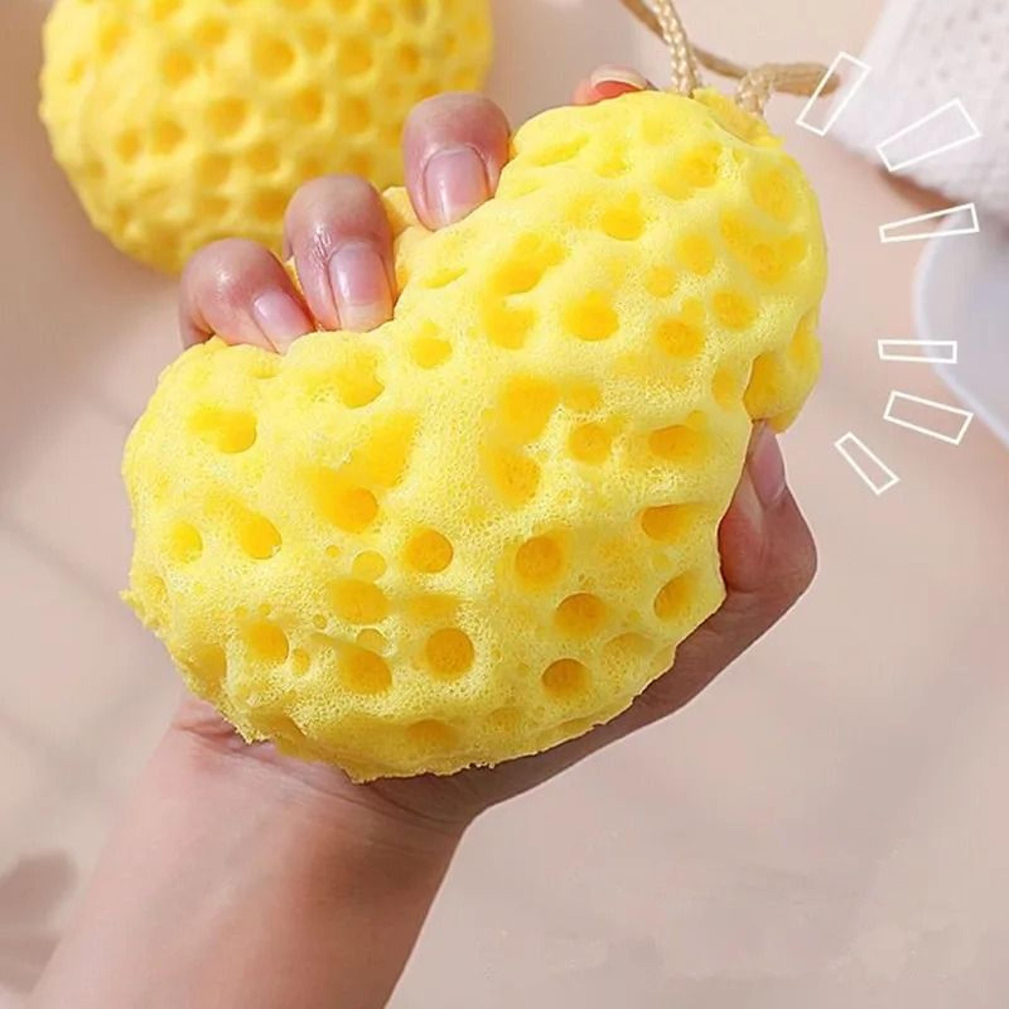 Ultra Absorbent Honeycomb Pediatric Bath Sponge 4
