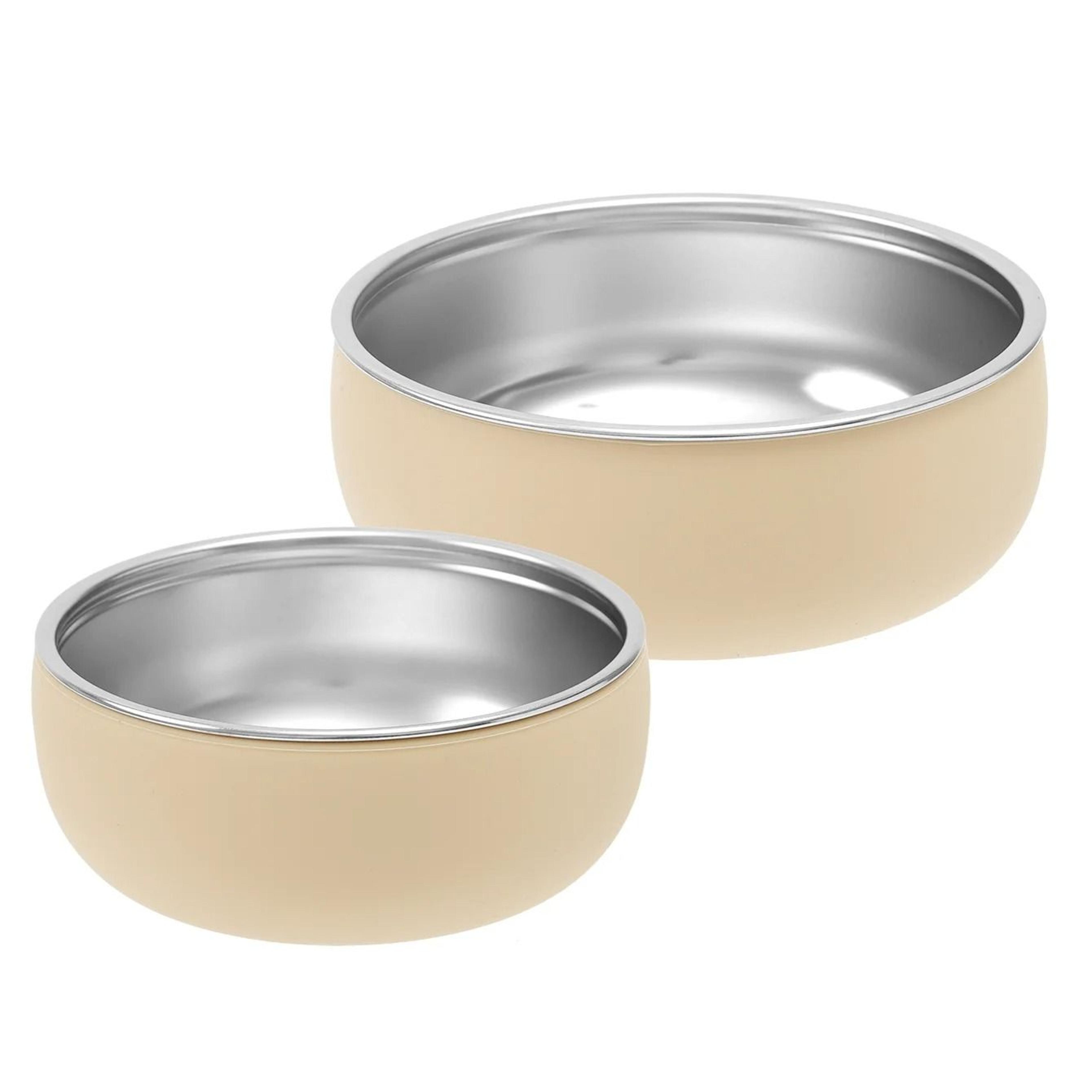 Double Layer Stainless Steel Pediatric Feeding Bowl Set 9