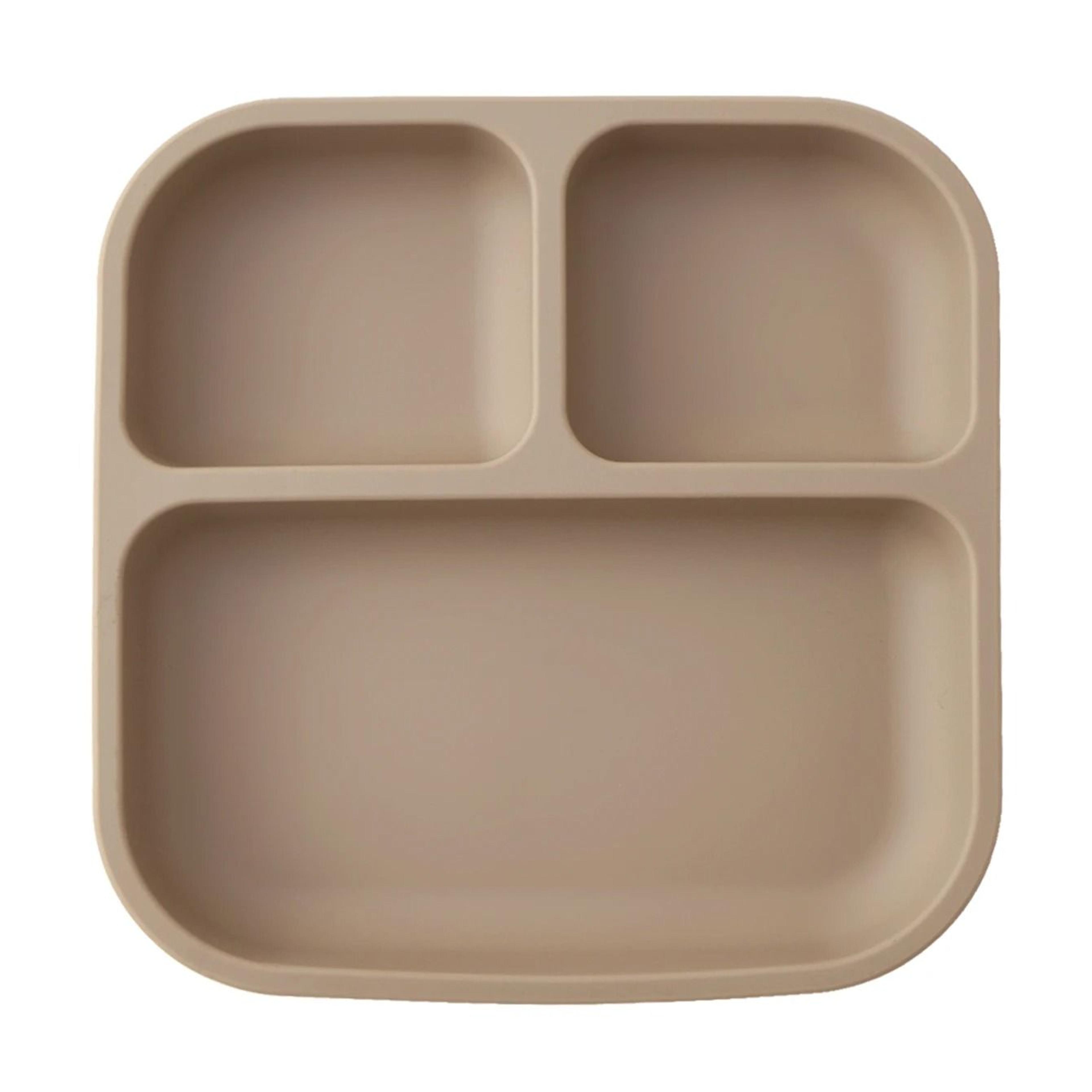 Divided Square Kids Silicone Suction Plate 14