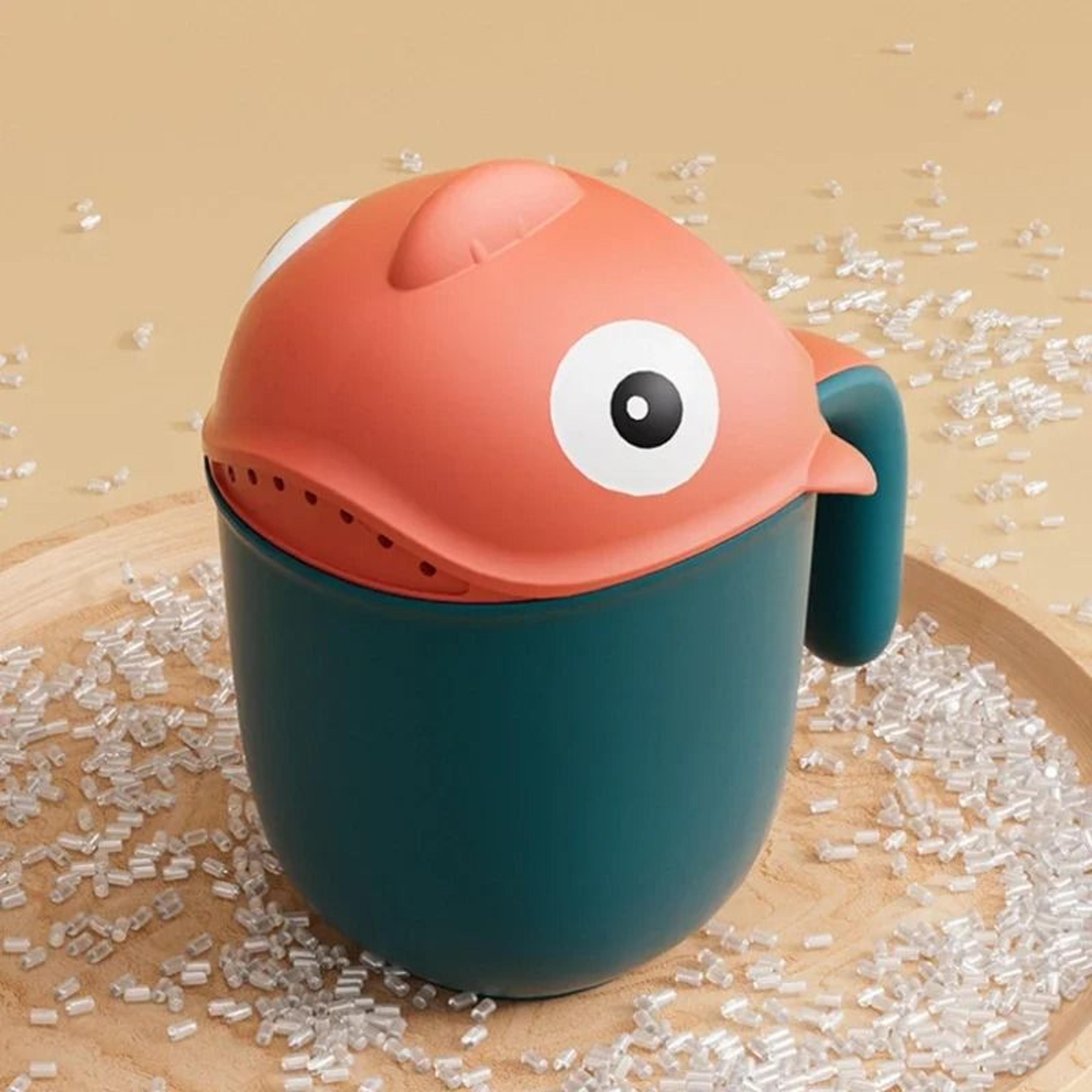 Cartoon Shark Kids Bath Shower Rinse Cup 2