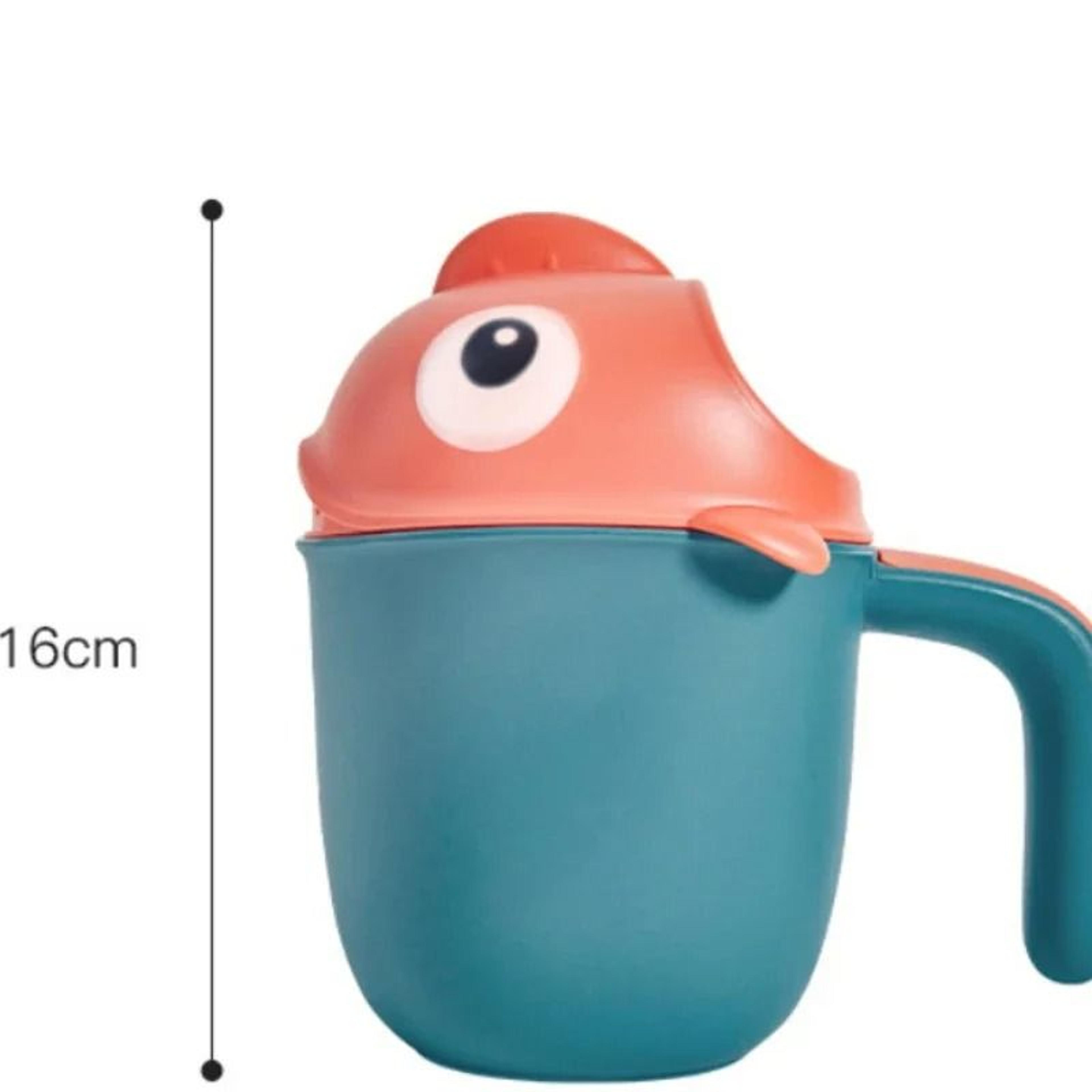 Cartoon Shark Kids Bath Shower Rinse Cup 5