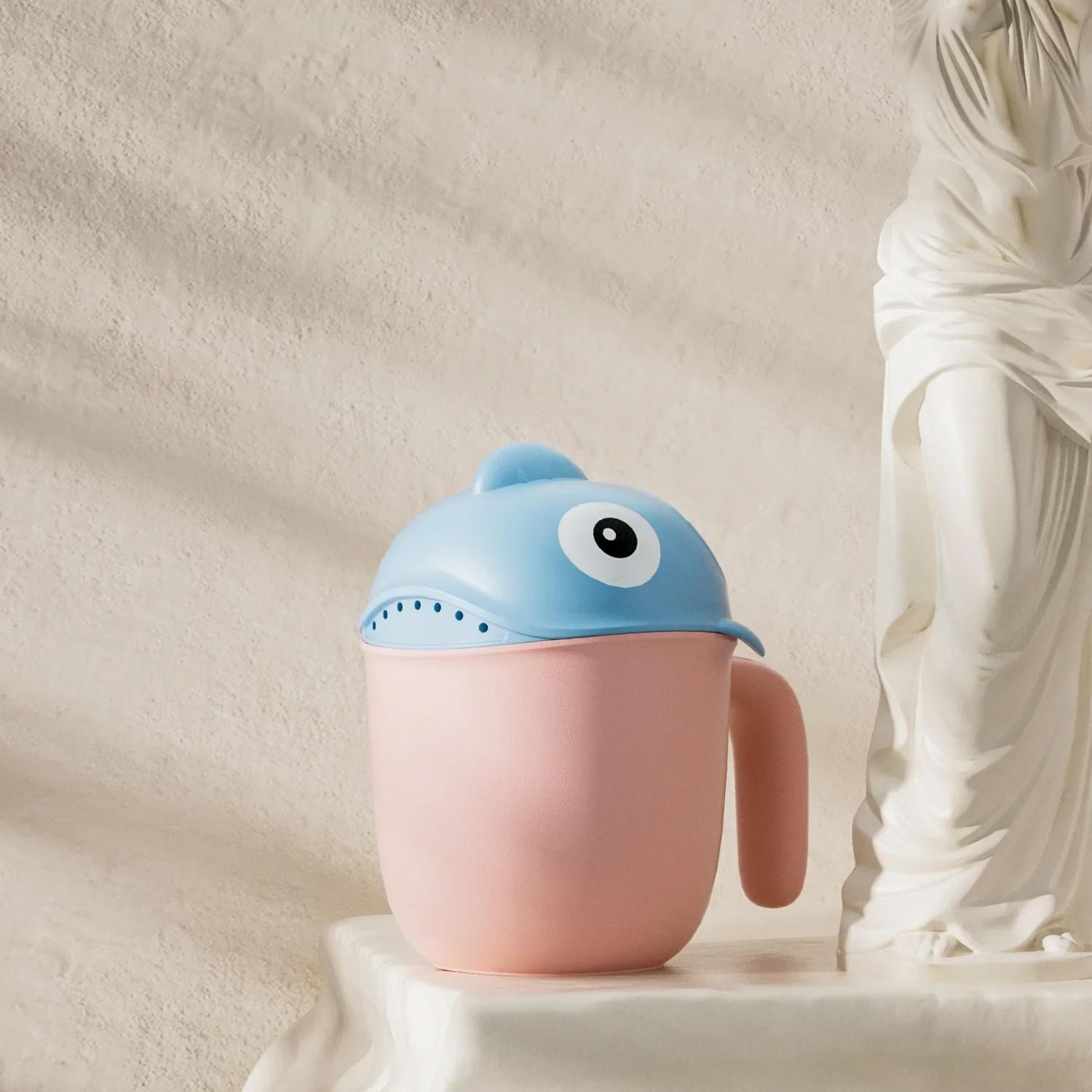 Cartoon Shark Kids Bath Shower Rinse Cup 7